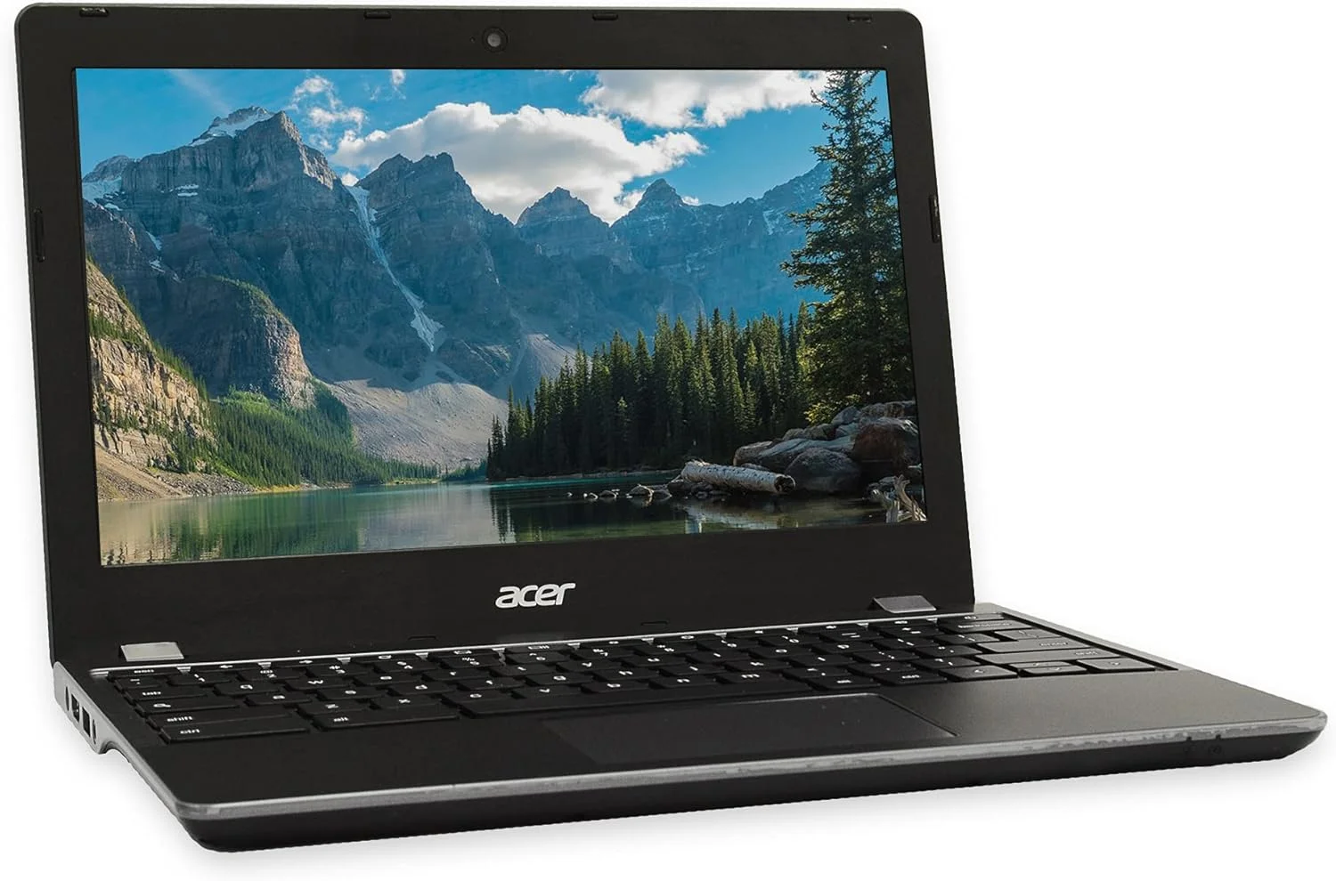 لپ تاپ ایسر (بازسازی شده) Chromebook C740-C4PE، صفحه نمایش 11.6 اینچی HD، رم 4 گیگابایتی، حافظه SSD 16 گیگابایتی، HDMI، سیستم عامل Chrome