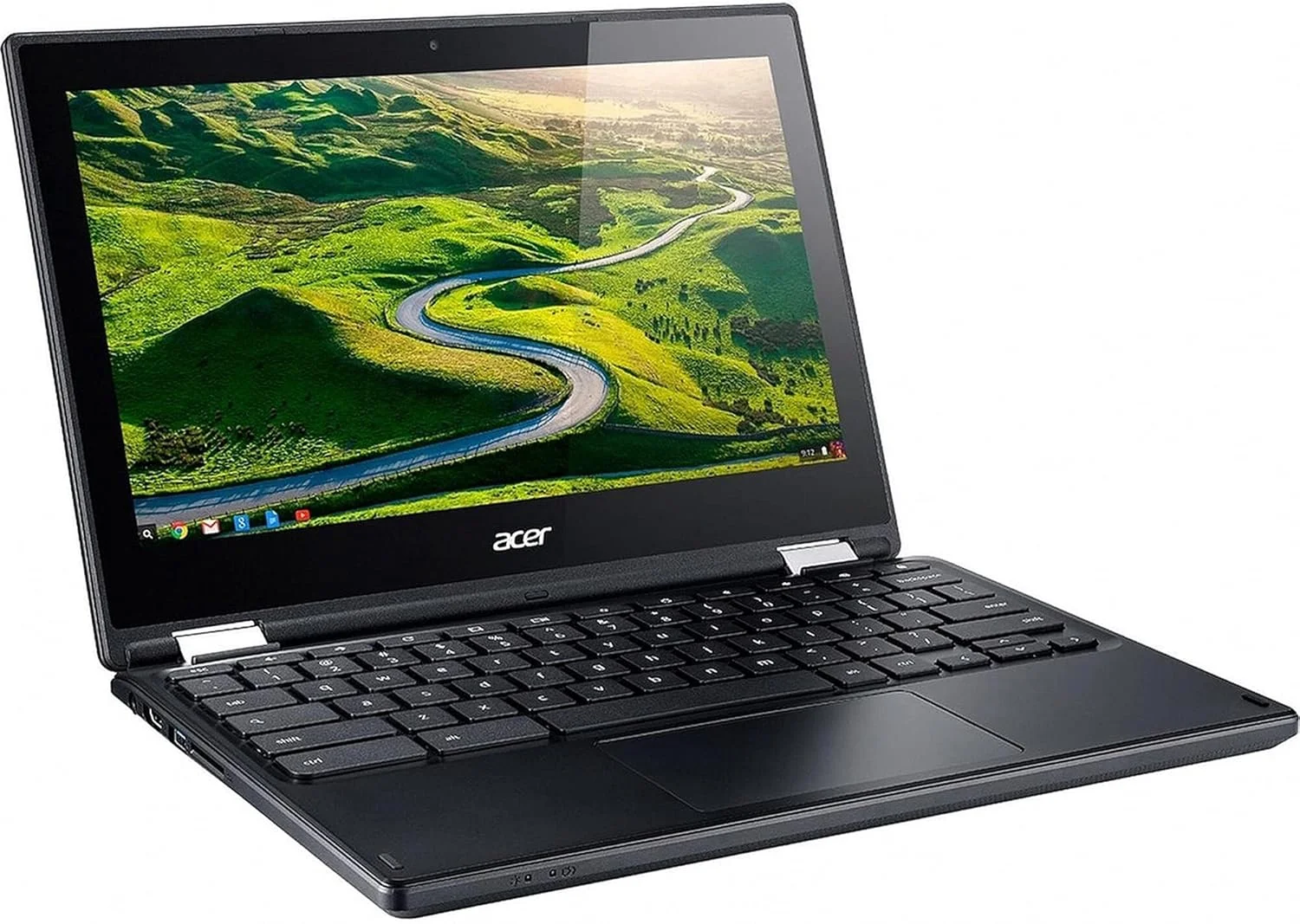 لپ تاپ 2 در 1 لمسی Acer Chromebook R11 (بازسازی شده) اینتل سلرون 4 گیگابایت رم 16 گیگابایت SSD صفحه نمایش 11.6 اینچی، شامل شارژر و سیم برق، وب کم، وای فای، ChromeOS، مشکی لپ تاپ 2 در 1 لمسی Acer Chromebook R11 (بازسازی شده) اینتل سلرون 4 گیگابایت رم 16 گیگابایت SSD صفحه نمایش 11.6 اینچی، شامل شارژر و سیم برق، وب کم، وای فای، ChromeOS، مشکی
