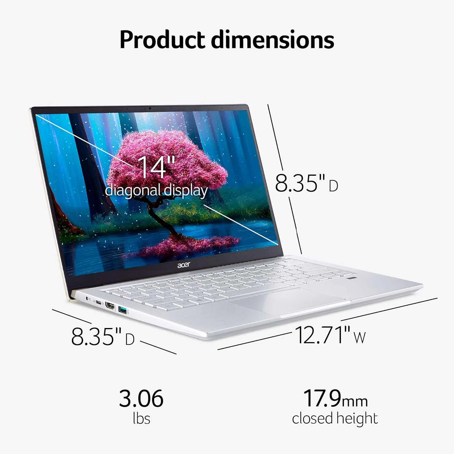لپ تاپ مخصوص تولید محتوای Acer Swift X SFX14-41G-R1S6 | صفحه نمایش 14 اینچی Full HD با پوشش 100% sRGB | پردازنده AMD Ryzen 7 5800U | کارت گرافیک NVIDIA RTX 3050Ti | رم 16 گیگابایتی LPDDR4X | حافظه SSD 512 گیگابایتی | Wi-Fi 6 | کیبورد با نور پس زمینه | Amazon Alexa | ویندوز 10 هوم لپ تاپ مخصوص تولید محتوای Acer Swift X SFX14-41G-R1S6 | صفحه نمایش 14 اینچی Full HD با پوشش 100% sRGB | پردازنده AMD Ryzen 7 5800U | کارت گرافیک NVIDIA RTX 3050Ti | رم 16 گیگابایتی LPDDR4X | حافظه SSD 512 گیگابایتی | Wi-Fi 6 | کیبورد با نور پس زمینه | Amazon Alexa | ویندوز 10 هوم