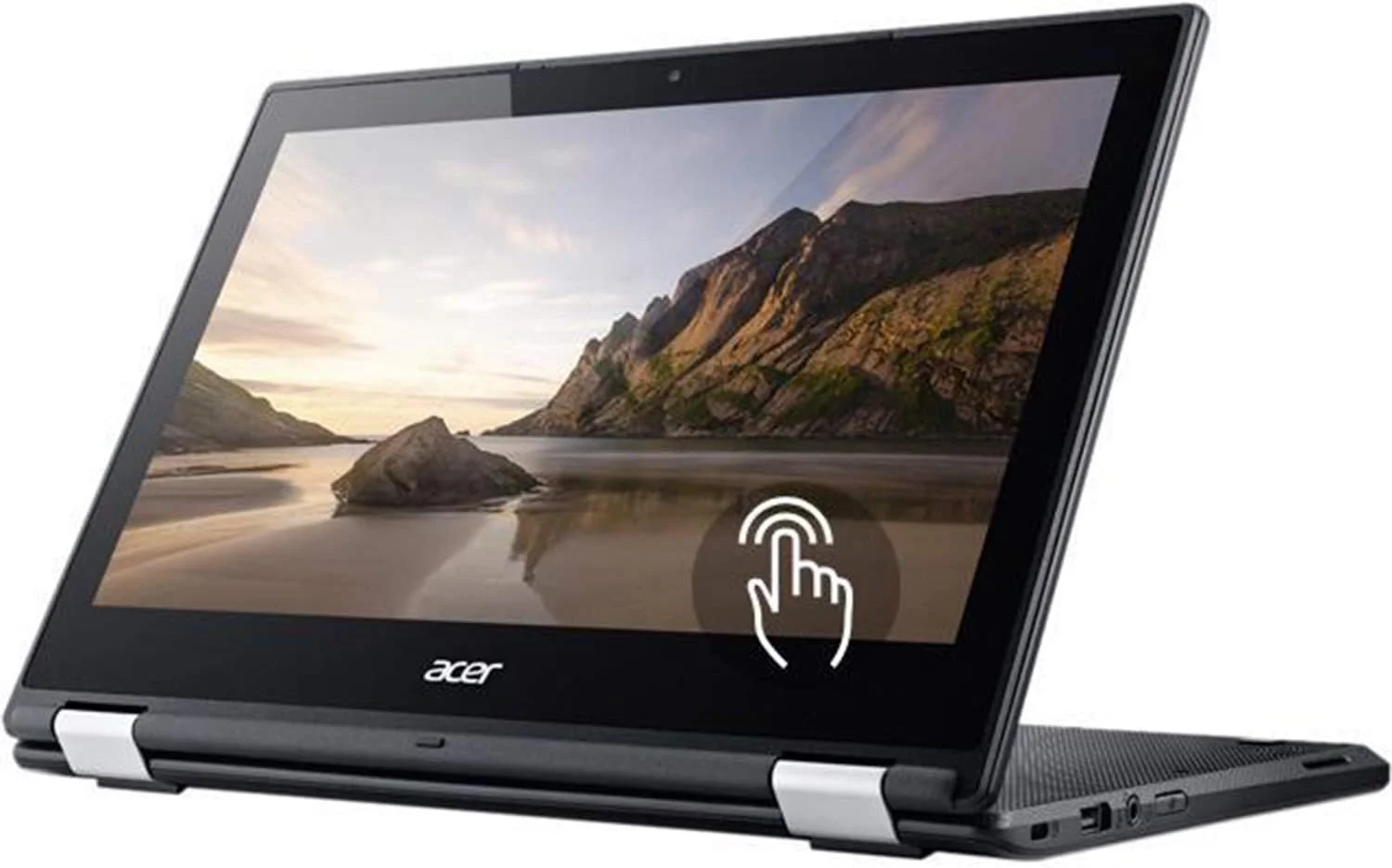 لپ تاپ لمسی Acer C738T Chromebook C738T-C44Z با رم 4 گیگابایت (11.6 اینچ) (بازسازی شده)
