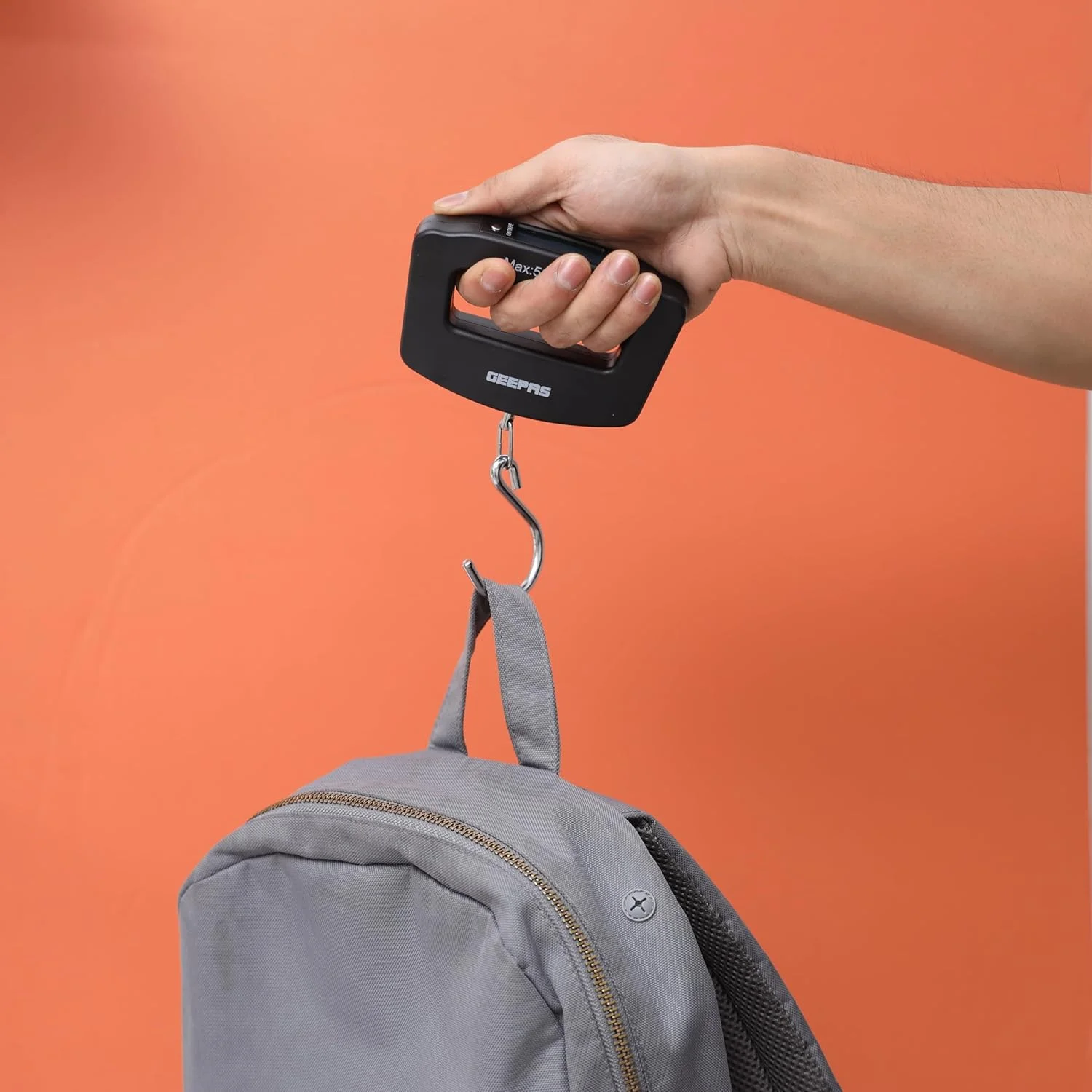 ترازو دیجیتال چمدان قابل حمل جیپاس با نمایشگر LCD