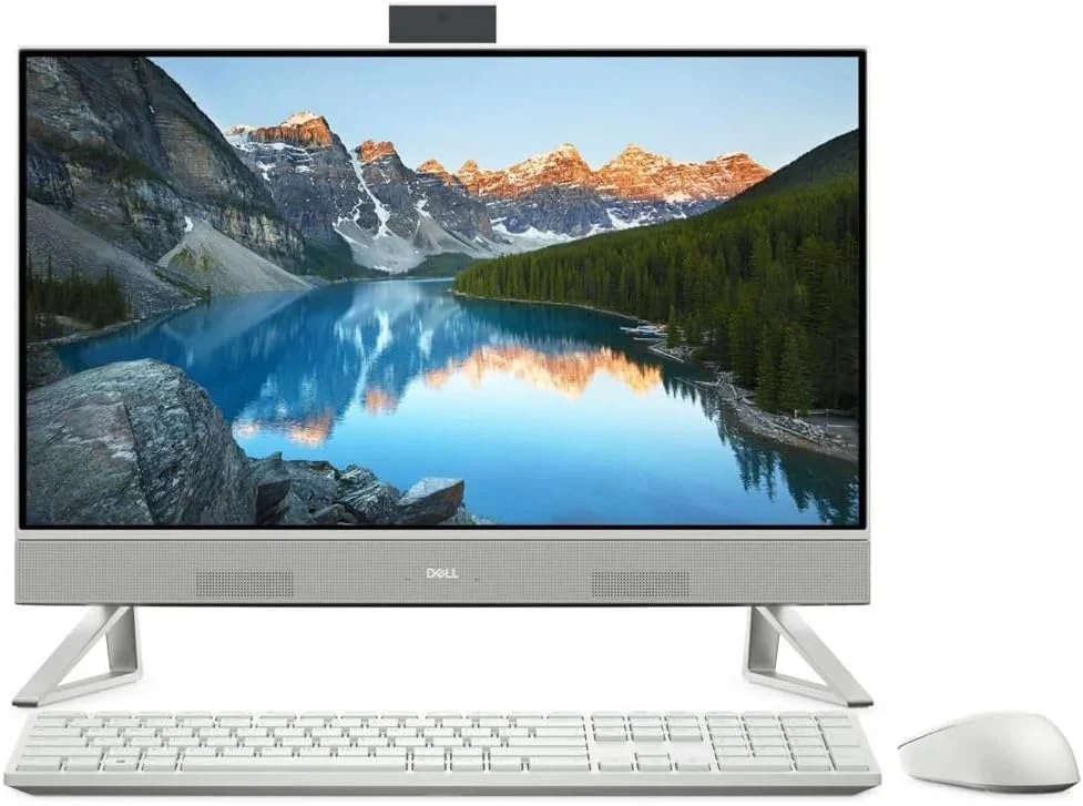 کامپیوتر همه کاره لمسی DELL Inspiron 5430 با صفحه نمایش 23.8 اینچی FHD ضد انعکاس، پردازنده 10 هسته ای Intel Core i5 120U، رم 16 گیگابایتی، حافظه SSD 1 ترابایتی، دوربین FHD و ویندوز 11 هوم