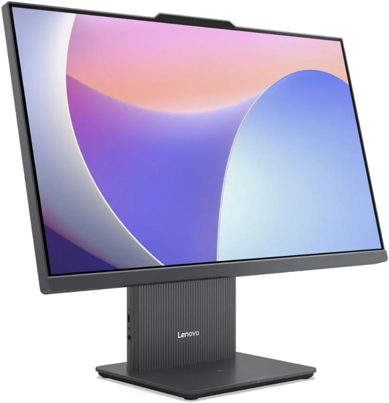 کامپیوتر همه کاره لنوو IdeaCentre 24IRH9، پردازنده نسل سیزدهم Intel Core i5-13420H، گرافیک Intel UHD، رم 8 گیگابایتی DDR5، حافظه SSD 512 گیگابایتی M.2، صفحه نمایش 23.8 اینچی FHD، بلندگوهای 3Wx2، ویندوز 11 پرو (خاکستری لونا)