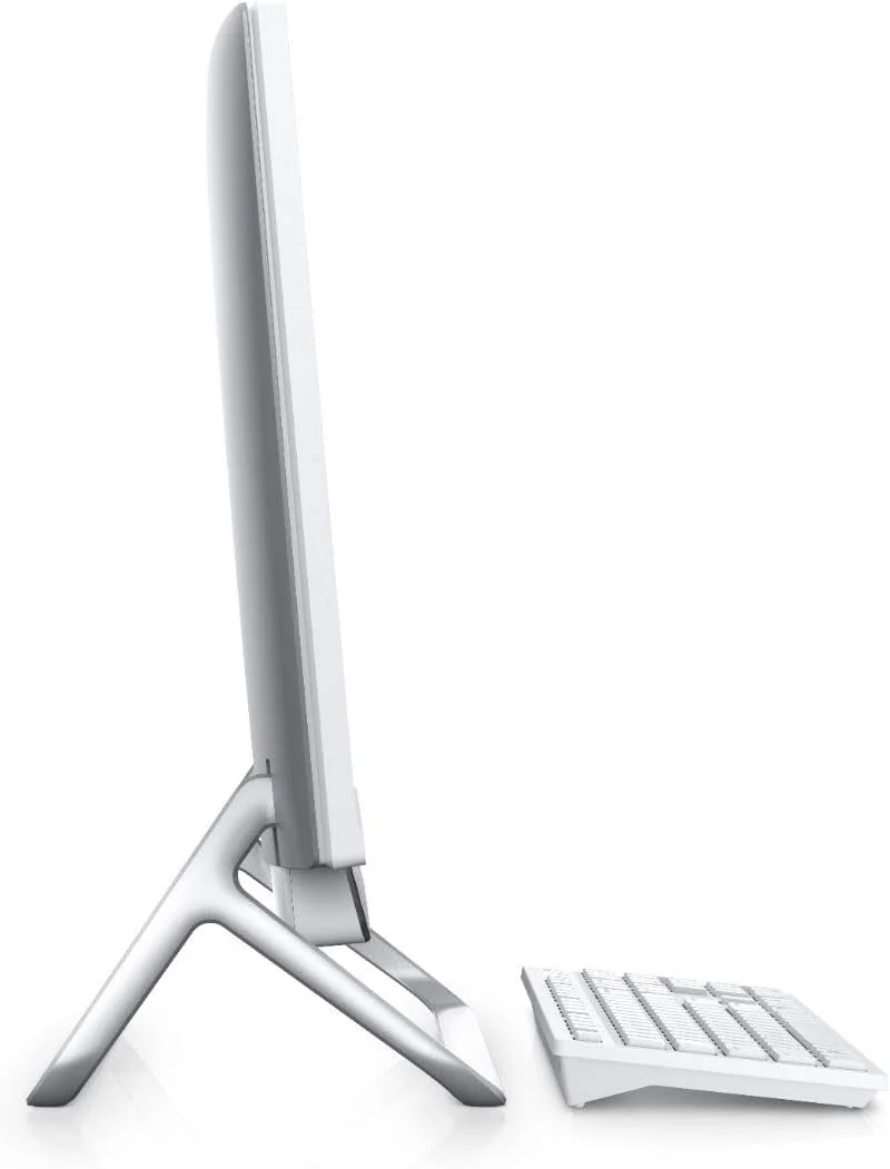 کامپیوتر رومیزی آل این وان Dell Inspiron 5400، پردازنده نسل 11 اینتل Core i3-1115G4، صفحه نمایش 23.8 اینچی FHD، هارد دیسک 1 ترابایتی، 8 گیگابایت رم، گرافیک Intel® UHD، ویندوز 10 هوم، کیبورد انگلیسی-عربی، سفید