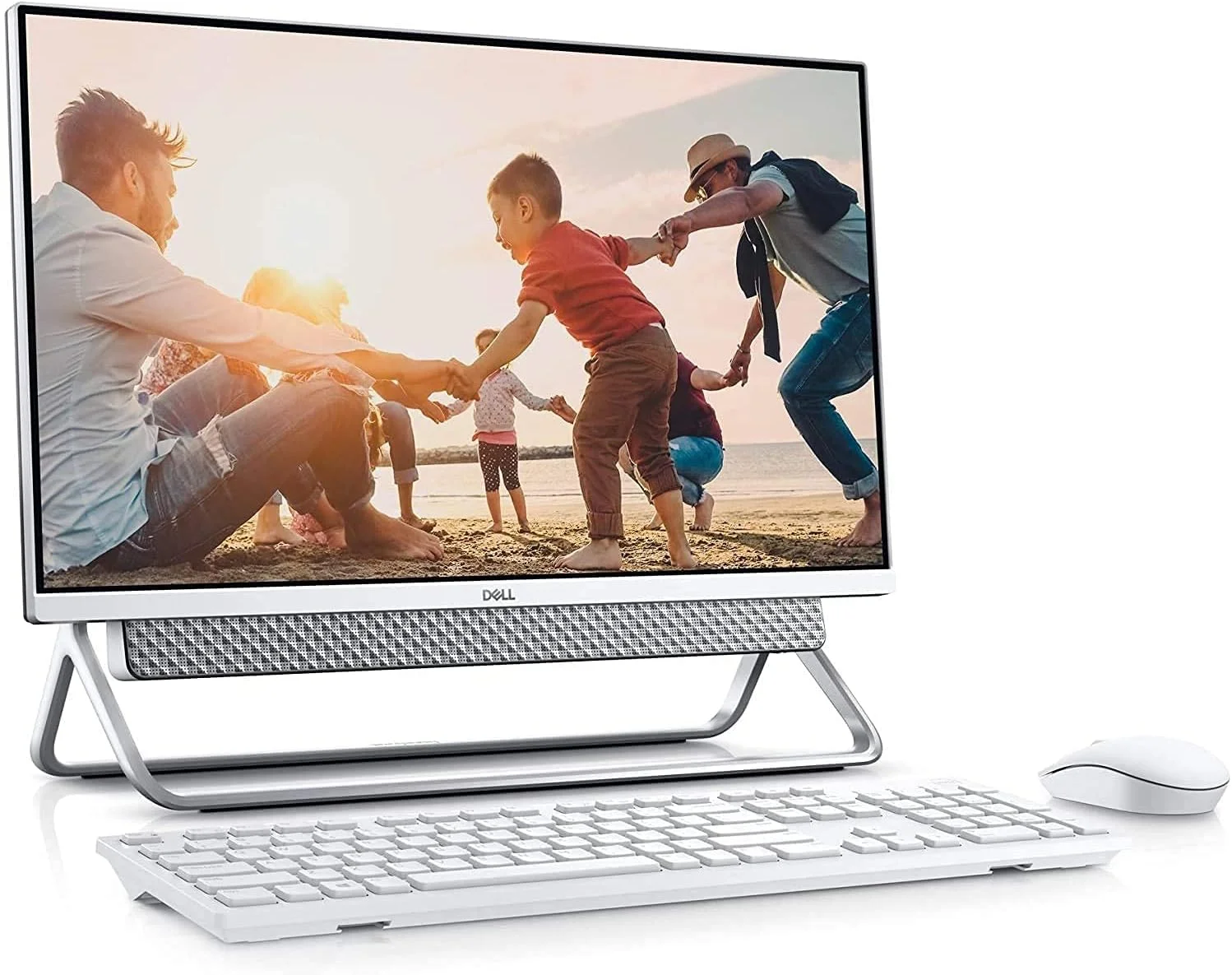 جدیدترین کامپیوتر رومیزی پرچمدار Dell Inspiron 24 5000 All in One با صفحه نمایش 23.8 اینچی FHD با حاشیه باریک، پردازنده Intel Core i3-10110U، رم 8 گیگابایتی، حافظه SSD 256 گیگابایتی، گرافیک Intel UHD، USB-C، Wifi5، ویندوز 10 پرو