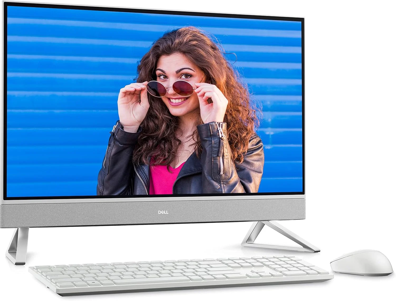 کامپیوتر آل این وان Dell Inspiron 7710 مدل 2023، صفحه نمایش لمسی 27 اینچی FHD، پردازنده Intel i7-1255U 10 هسته ای، کارت گرافیک NVIDIA GeForce MX550، رم 64 گیگابایتی DDR4، حافظه SSD 2 ترابایتی و HDD 1 ترابایتی، WiFi 6E، بلوتوث، Type-C، HDMI، ویندوز 11 پرو، سفید صدفی