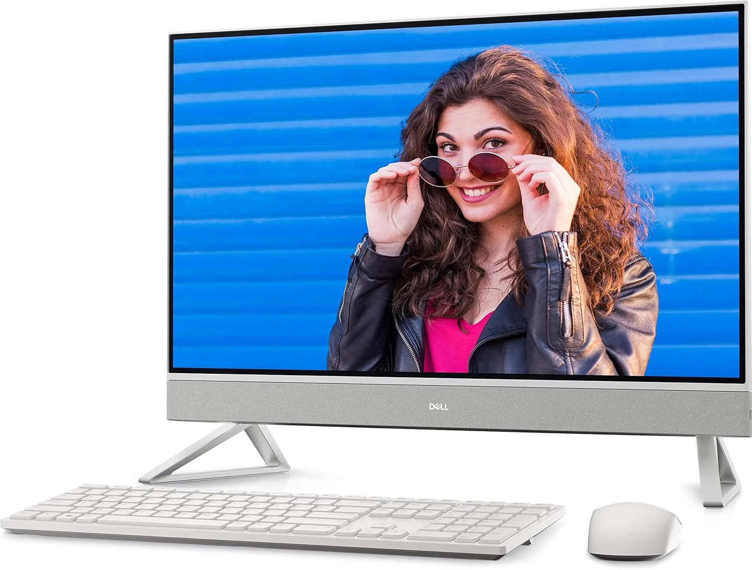 کامپیوتر آل این وان Dell Inspiron 7710 مدل 2023، صفحه نمایش لمسی 27 اینچی FHD، پردازنده Intel i7-1255U 10 هسته ای، کارت گرافیک NVIDIA GeForce MX550، رم 64 گیگابایتی DDR4، حافظه SSD 2 ترابایتی و HDD 1 ترابایتی، WiFi 6E، بلوتوث، Type-C، HDMI، ویندوز 11 پرو، سفید صدفی