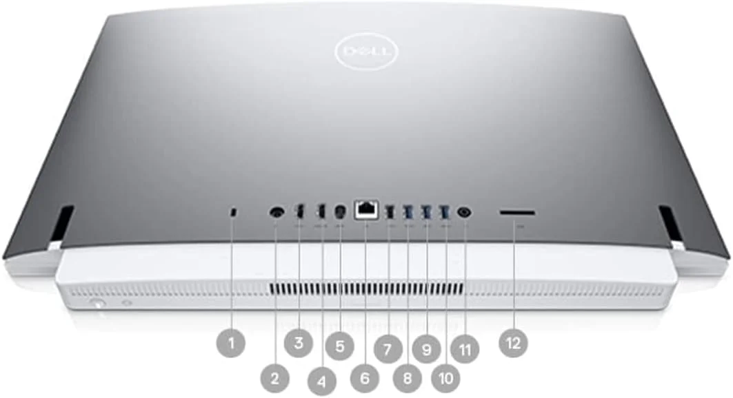 دل (بازسازی شده) Inspiron 7700 AIO لمسی | 27 اینچ 1920x1080 FHD | پردازنده Core i7-1165G7 - هارد درایو 512 گیگابایتی SSD - رم 16 گیگابایتی | 4 هسته @ 4.7 گیگاهرتز ویندوز 11 نسخه خانگی مشکی