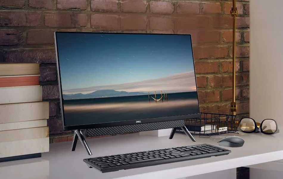 کامپیوتر رومیزی آل این وان Dell Inspiron 7700 مدل 2022، صفحه نمایش 27 اینچی FHD IPS، پردازنده Intel Core i7-1165G7، رم 16 گیگابایتی، SSD 512 گیگابایتی، Wi-Fi 6، HDMI، وب کم، کیبورد و ماوس بی سیم، Windows 11 Pro، مشکی