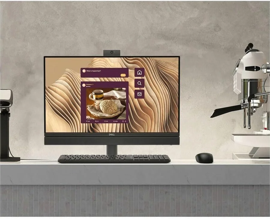 کامپیوتر آل این وان Dell Pro 24 QC24250 - پردازنده Intel Core Ultra 5 245 - فناوری vPro - رم 16 گیگابایت - حافظه SSD 512 گیگابایت - صفحه نمایش 23.8 اینچ Full HD - دسکتاپ - خاکستری تیره