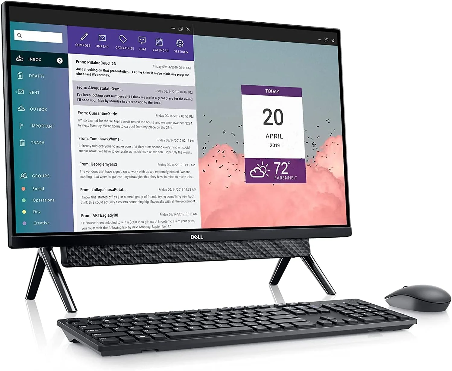 کامپیوتر رومیزی آل این وان Dell Inspiron 7700 با صفحه نمایش 27 اینچی FHD Infinity IPS، پردازنده نسل 11 اینتل Core i7-1165G7، رم 16 گیگابایتی، SSD 512 گیگابایتی، وای فای، وب کم، 2 سال خدمات در محل، ویندوز 11 پرو (آخرین مدل) کامپیوتر رومیزی آل این وان Dell Inspiron 7700 با صفحه نمایش 27 اینچی FHD Infinity IPS، پردازنده نسل 11 اینتل Core i7-1165G7، رم 16 گیگابایتی، SSD 512 گیگابایتی، وای فای، وب کم، 2 سال خدمات در محل، ویندوز 11 پرو (آخرین مدل)