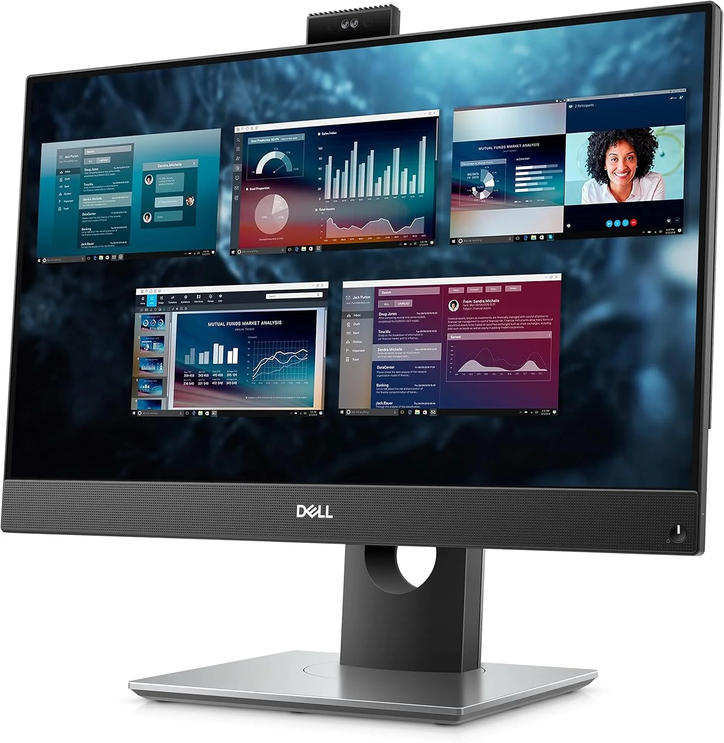 کامپیوتر همه کاره Dell OptiPlex 5000 5490 - پردازنده Intel Core i5 نسل 10 i5-10500T شش هسته ای (6 هسته) 2.30 گیگاهرتز - 8 گیگابایت رم DDR4 SDRAM - 256 گیگابایت M.2 PCI Express NVMe SSD - 23.8 اینچ Full HD 1920 x 1080 -