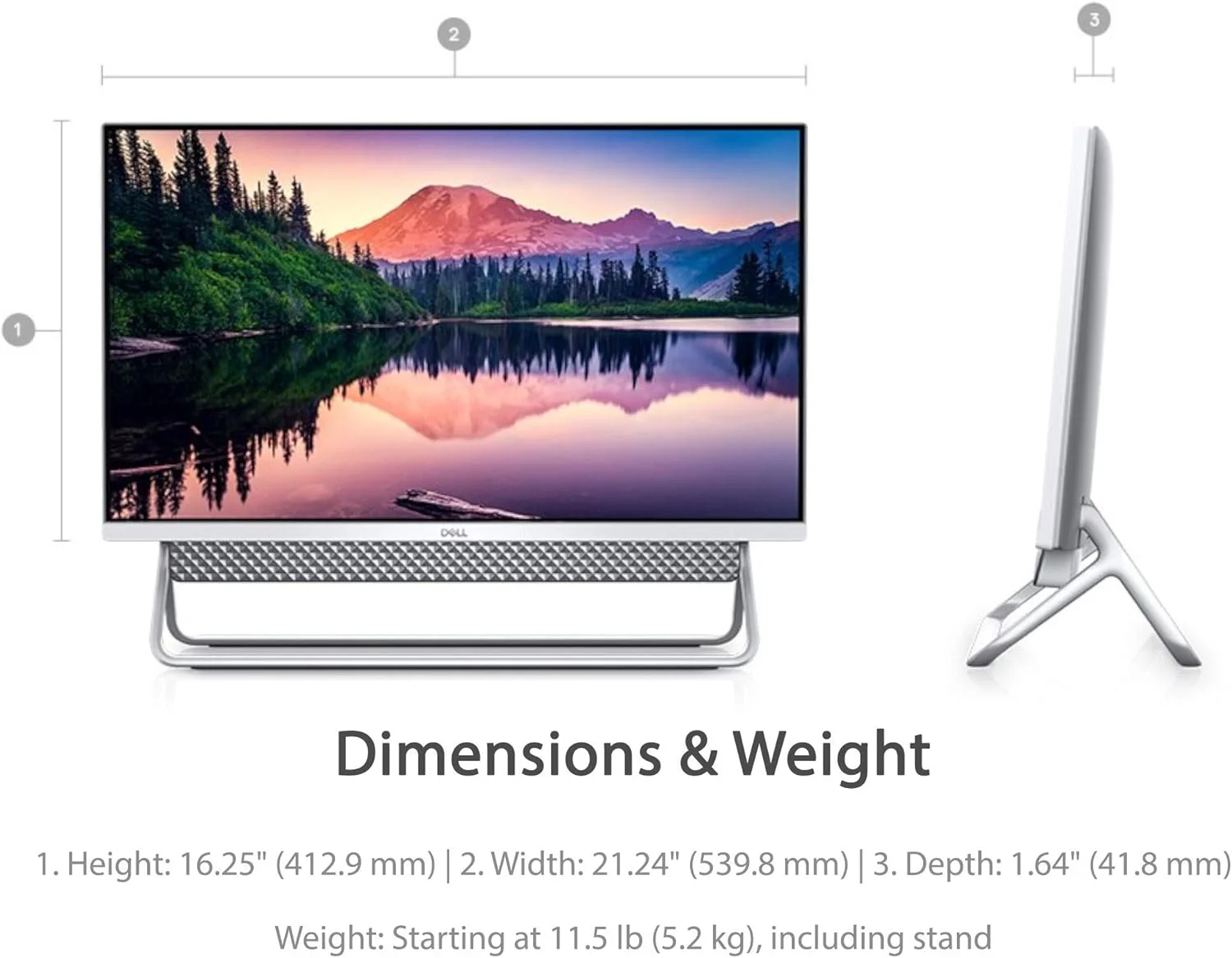 کامپیوتر همه کاره DELL Inspiron 24 5000 مدل 2021، صفحه نمایش لمسی 24 اینچی FHD، پردازنده i7-1165G7، کارت گرافیک GeForce MX330، رم 16 گیگابایتی، حافظه SSD 1 ترابایتی، وب کم، WiFi 6، بلوتوث 5.1، کیبورد و ماوس بی سیم، ویندوز 10 هوم کامپیوتر همه کاره DELL Inspiron 24 5000 مدل 2021، صفحه نمایش لمسی 24 اینچی FHD، پردازنده i7-1165G7، کارت گرافیک GeForce MX330، رم 16 گیگابایتی، حافظه SSD 1 ترابایتی، وب کم، WiFi 6، بلوتوث 5.1، کیبورد و ماوس بی سیم، ویندوز 10 هوم