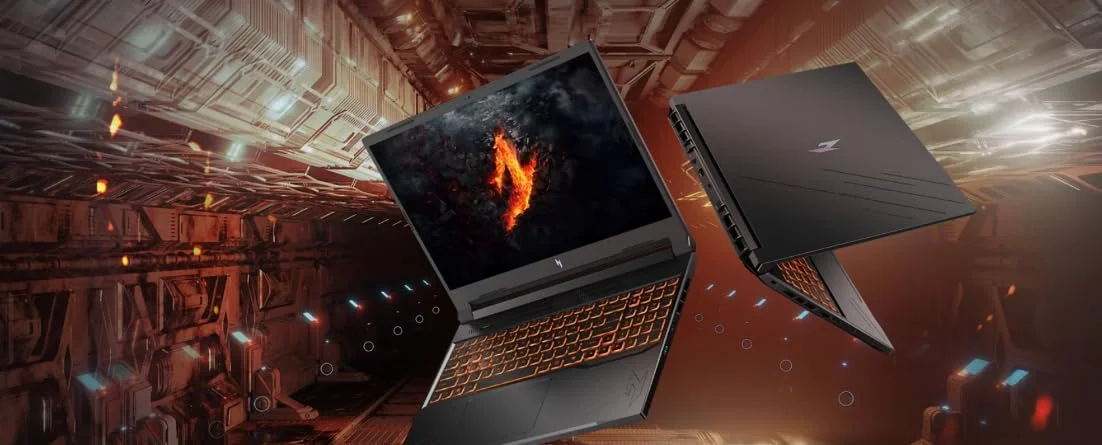 لپ تاپ گیمینگ Acer Nitro V 16 | پردازنده نسل چهاردهم Intel Core i7-14650HX | رم 16 گیگابایتی DDR5 | حافظه SSD 1 ترابایتی | کارت گرافیک NVIDIA GeForce RTX 4060 8GB | نمایشگر 16 اینچی WUXGA 165Hz IPS | ویندوز 11 پرو (ارتقا یافته) - مشکی آبسیدین لپ تاپ گیمینگ Acer Nitro V 16 | پردازنده نسل چهاردهم Intel Core i7-14650HX | رم 16 گیگابایتی DDR5 | حافظه SSD 1 ترابایتی | کارت گرافیک NVIDIA GeForce RTX 4060 8GB | نمایشگر 16 اینچی WUXGA 165Hz IPS | ویندوز 11 پرو (ارتقا یافته) - مشکی آبسیدین