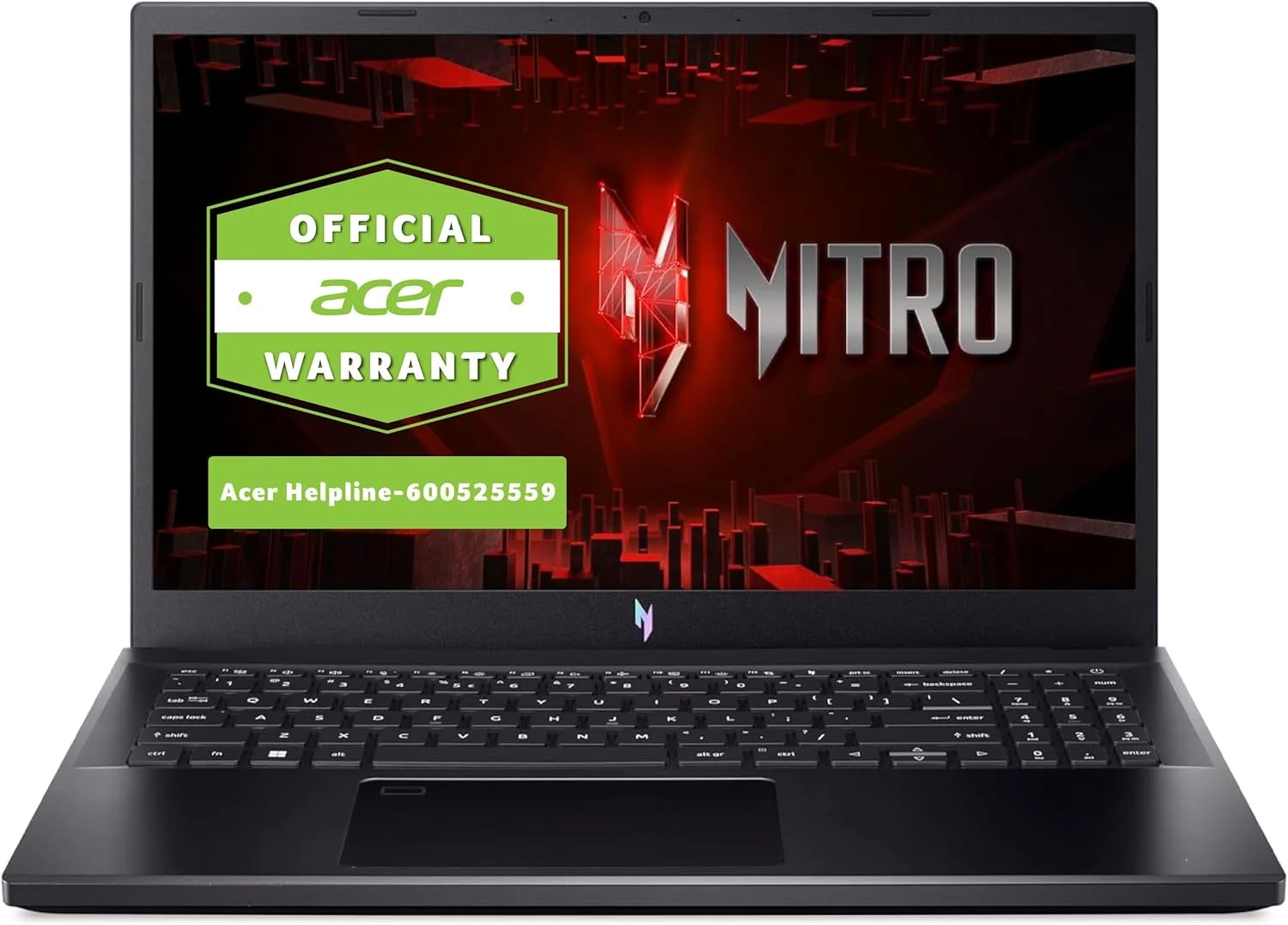 لپ تاپ گیمینگ Acer Nitro V ANV15 نسل سیزدهم Intel Core i7-13620H/16GB DDR5/1TB SSD/8GB NVIDIA RTX 4060/15.6" FHD IPS 165Hz/Win 11/WiFi-6/کیبورد انگلیسی و عربی/گارانتی تولید کننده توسط ایسر