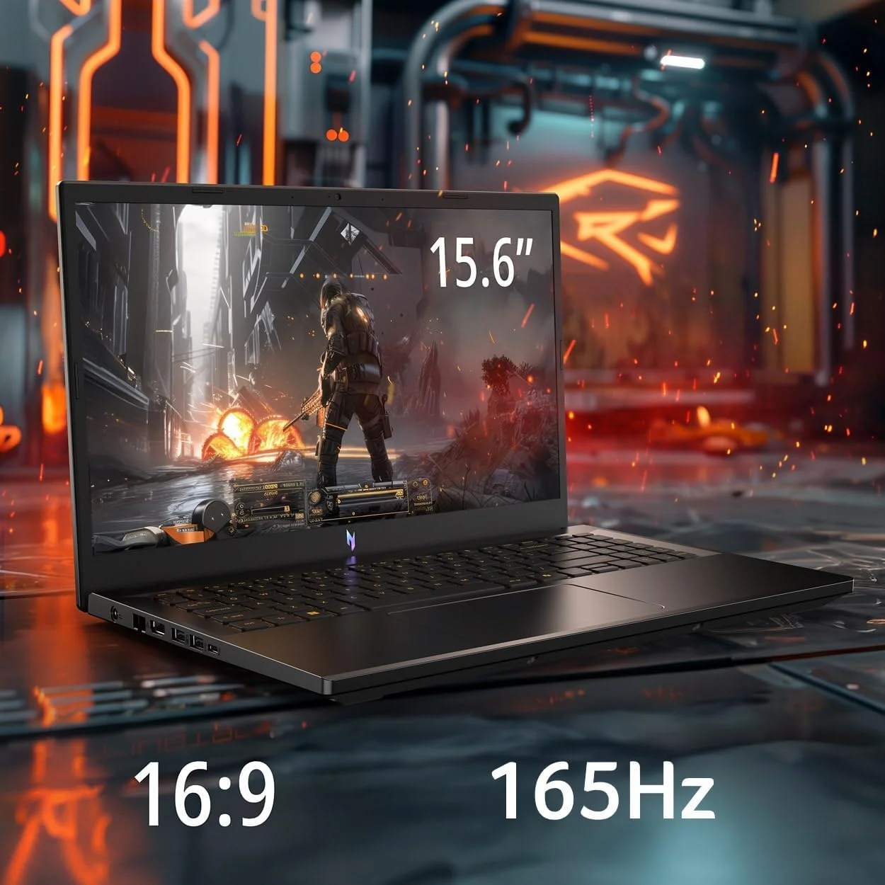 لپ تاپ گیمینگ ایسر نیترو V | پردازنده Intel Core i7-13620H | کارت گرافیک NVIDIA GeForce RTX 4050 | صفحه نمایش 15.6 اینچی FHD IPS 165Hz | 16 گیگابایت DDR5 | 1 ترابایت SSD Gen 4 | Wi-Fi 6 | کیبورد با نور پس زمینه | ANV15-52-76NK لپ تاپ گیمینگ ایسر نیترو V | پردازنده Intel Core i7-13620H | کارت گرافیک NVIDIA GeForce RTX 4050 | صفحه نمایش 15.6 اینچی FHD IPS 165Hz | 16 گیگابایت DDR5 | 1 ترابایت SSD Gen 4 | Wi-Fi 6 | کیبورد با نور پس زمینه | ANV15-52-76NK