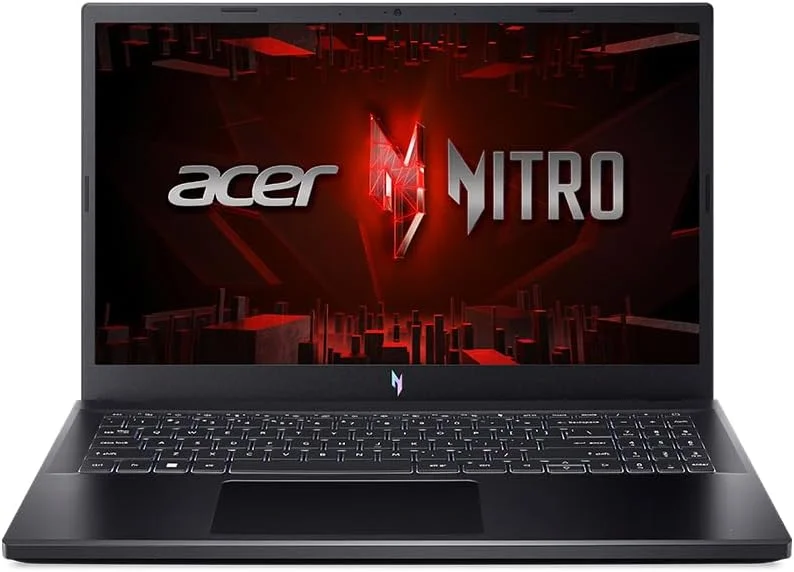 لپ تاپ گیمینگ جدید ایسر نیترو V 15 ANV15-51 مدل 2023، پردازنده Intel Core i5-13420H، رم 16 گیگابایت DDR5، حافظه SSD 512 گیگابایت، صفحه نمایش 15.6 اینچی FHD 144 هرتز، کارت گرافیک NVIDIA RTX 3050 6GB، کیبورد با نور پس زمینه، Thunderbolt 4، ویندوز 11