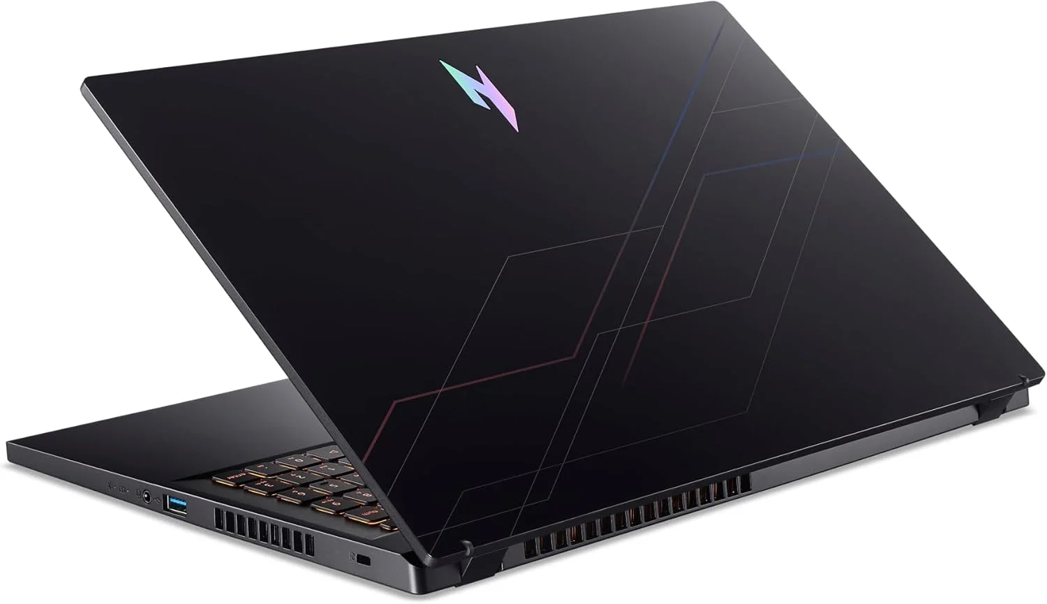 لپ تاپ گیمینگ ایسر نیترو V | پردازنده Intel Core i5-13420H | پردازنده گرافیکی NVIDIA GeForce RTX 4050 | صفحه نمایش 15.6 اینچی FHD IPS 165 هرتز | 8 گیگابایت DDR5 | 512 گیگابایت SSD Gen 4 | Wi-Fi 6 | کیبورد با نور پس زمینه | ANV15-52-586Z