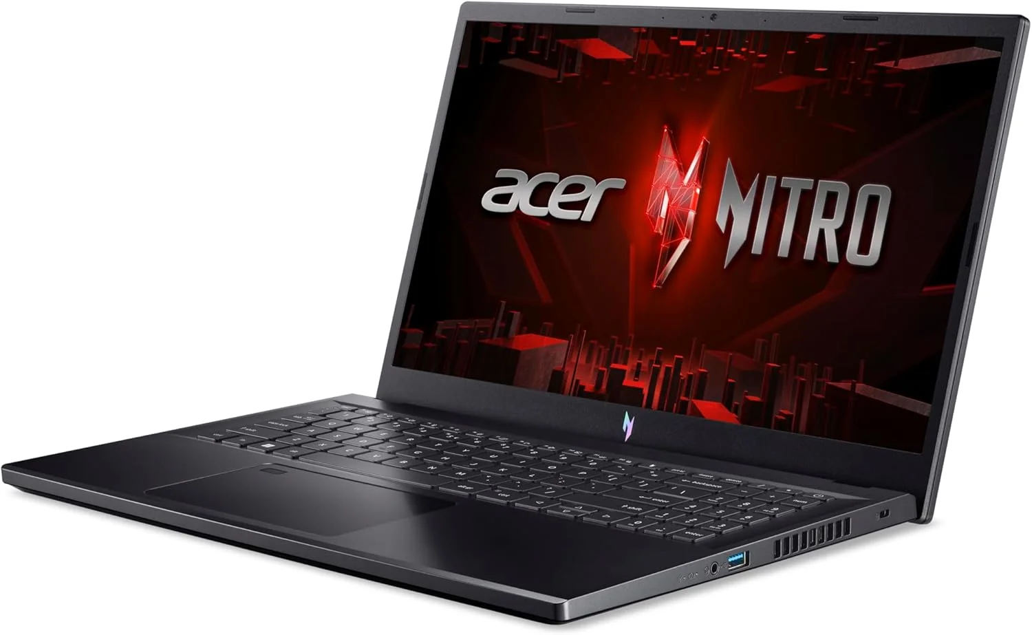 لپ تاپ گیمینگ Acer Nitro V ANV15 AMD Ryzen 7-7735HS هشت هسته ای تا 4.75 گیگاهرتز/ 16 گیگابایت DDR5/ 512 گیگابایت SSD/ گرافیک 8 گیگابایت NVIDIA®GeForce®RTX 4060/ صفحه نمایش 15.6 اینچ FHD IPS 144 هرتز/ ویندوز 11/ WiFi-6/ حسگر اثر انگشت/ مشکی لپ تاپ گیمینگ Acer Nitro V ANV15 AMD Ryzen 7-7735HS هشت هسته ای تا 4.75 گیگاهرتز/ 16 گیگابایت DDR5/ 512 گیگابایت SSD/ گرافیک 8 گیگابایت NVIDIA®GeForce®RTX 4060/ صفحه نمایش 15.6 اینچ FHD IPS 144 هرتز/ ویندوز 11/ WiFi-6/ حسگر اثر انگشت/ مشکی