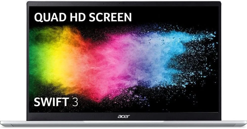 لپ تاپ 14 اینچی Acer Swift 3 SF314-512 (پردازنده Intel Core i5-1240P، 8 گیگابایت رم، 512 گیگابایت SSD، صفحه نمایش Quad HD، ویندوز 11، نقره ای (بازسازی شده))