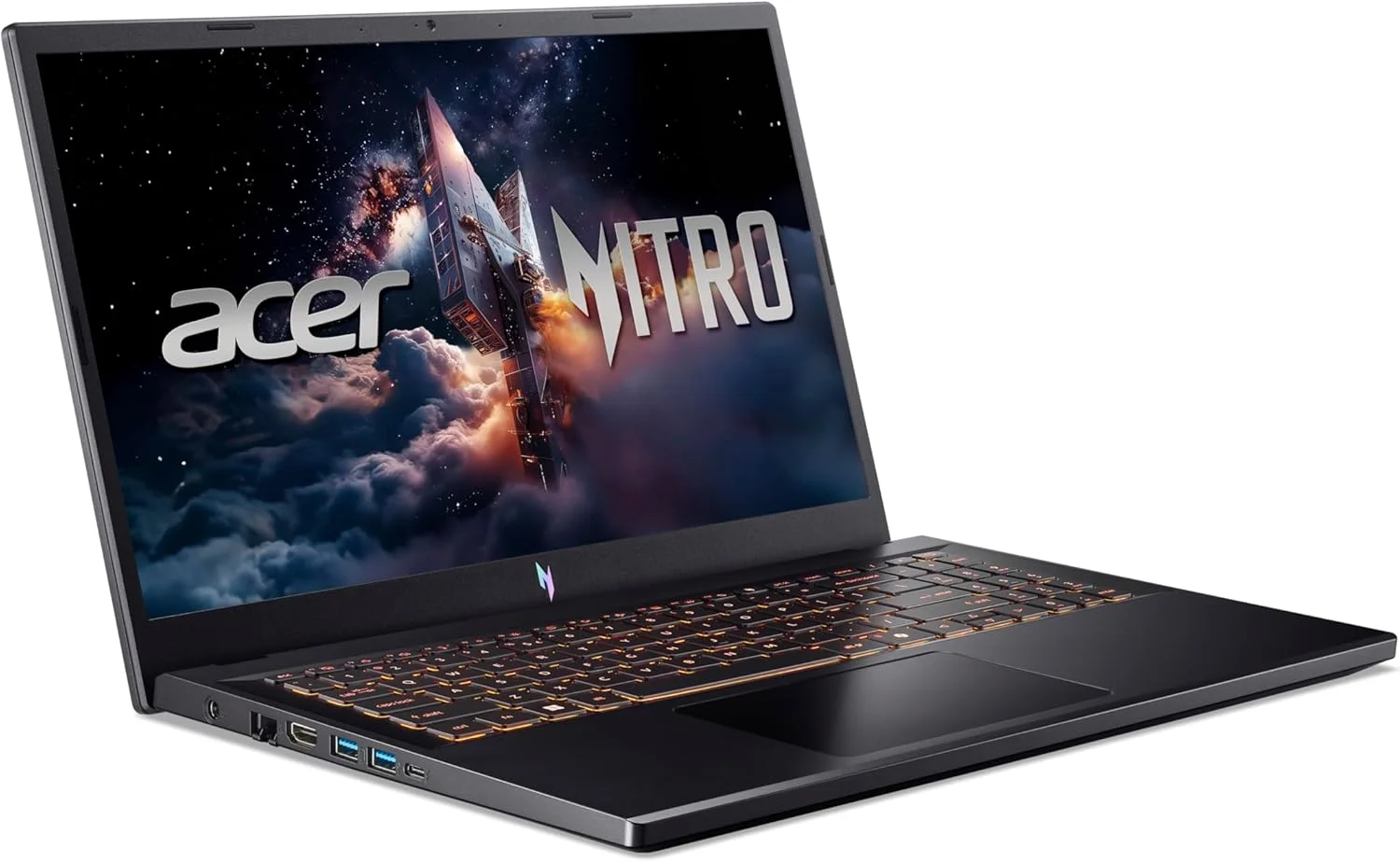 لپ تاپ گیمینگ Acer Nitro V ANV15 نسل سیزدهم Intel Core i9-13900H با 14 هسته تا 5.4 گیگاهرتز/16 گیگابایت DDR4/1 ترابایت SSD/8 گیگابایت گرافیک NVIDIA® GeForce® RTX 5060/15.6 اینچ FHD IPS 165 هرتز/W11/WiFi-6/کیبورد با نور پس زمینه/مشکی ابسیدین لپ تاپ گیمینگ Acer Nitro V ANV15 نسل سیزدهم Intel Core i9-13900H با 14 هسته تا 5.4 گیگاهرتز/16 گیگابایت DDR4/1 ترابایت SSD/8 گیگابایت گرافیک NVIDIA® GeForce® RTX 5060/15.6 اینچ FHD IPS 165 هرتز/W11/WiFi-6/کیبورد با نور پس زمینه/مشکی ابسیدین