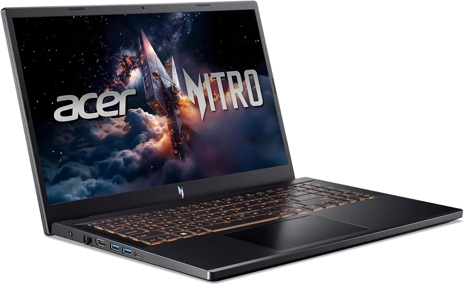 لپ تاپ گیمینگ ایسر Nitro V | پردازنده Intel Core i9-13900H | کارت گرافیک NVIDIA GeForce RTX 5060 | صفحه نمایش 15.6 اینچی FHD IPS 165Hz | 16 گیگابایت DDR4 | 1 ترابایت SSD Gen 4 | Wi-Fi 6 | کیبورد با نور پس زمینه | ANV15-52-98KV