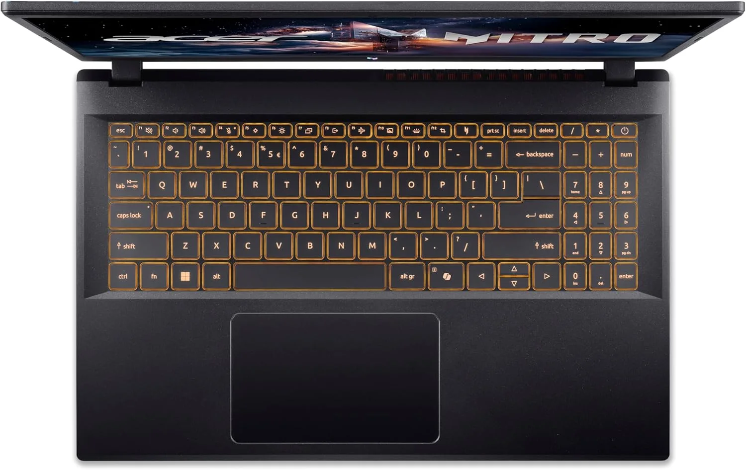 لپ تاپ گیمینگ Acer Nitro V ANV15 نسل سیزدهم Intel Core i9-13900H با 14 هسته تا 5.4 گیگاهرتز/16 گیگابایت DDR4/1 ترابایت SSD/8 گیگابایت گرافیک NVIDIA® GeForce® RTX 5060/15.6 اینچ FHD IPS 165 هرتز/W11/WiFi-6/کیبورد با نور پس زمینه/مشکی ابسیدین لپ تاپ گیمینگ Acer Nitro V ANV15 نسل سیزدهم Intel Core i9-13900H با 14 هسته تا 5.4 گیگاهرتز/16 گیگابایت DDR4/1 ترابایت SSD/8 گیگابایت گرافیک NVIDIA® GeForce® RTX 5060/15.6 اینچ FHD IPS 165 هرتز/W11/WiFi-6/کیبورد با نور پس زمینه/مشکی ابسیدین