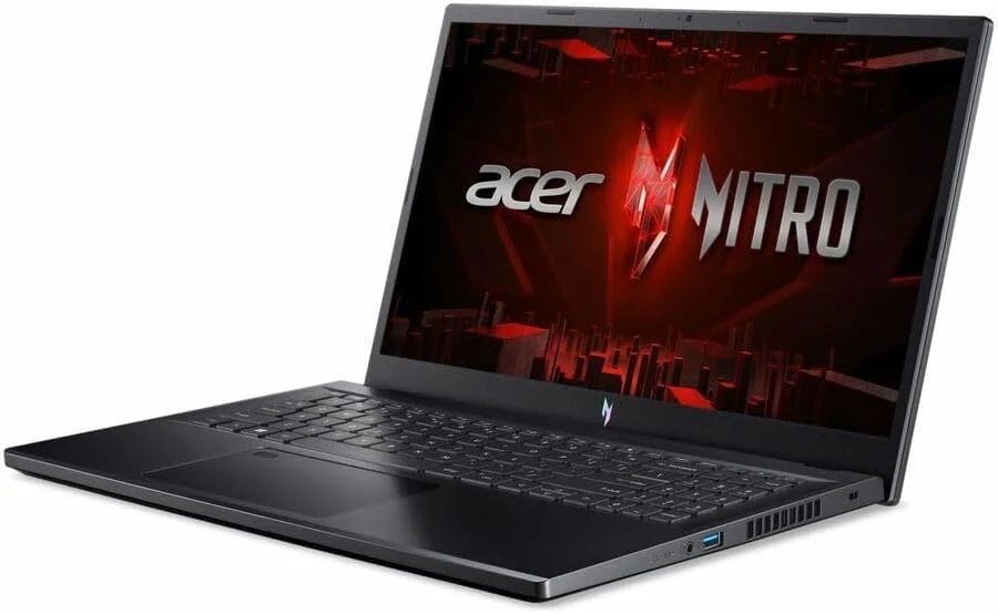 لپ تاپ گیمینگ Acer Nitro V، صفحه نمایش 15.6 اینچی FHD IPS، 144 هرتز، پردازنده Intel i5-13420H، 8 هسته ای، GeForce RTX 4050، رم 16 گیگابایتی DDR5، SSD 1 ترابایتی، ویندوز 11، مشکی، موس TWE لپ تاپ گیمینگ Acer Nitro V، صفحه نمایش 15.6 اینچی FHD IPS، 144 هرتز، پردازنده Intel i5-13420H، 8 هسته ای، GeForce RTX 4050، رم 16 گیگابایتی DDR5، SSD 1 ترابایتی، ویندوز 11، مشکی، موس TWE