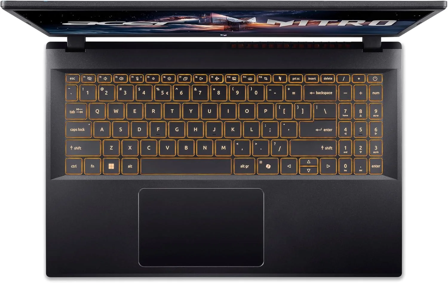 لپ تاپ گیمینگ ایسر Nitro V | پردازنده Intel Core i9-13900H | کارت گرافیک NVIDIA GeForce RTX 5060 | صفحه نمایش 15.6 اینچی FHD IPS 165Hz | 16 گیگابایت DDR4 | 1 ترابایت SSD Gen 4 | Wi-Fi 6 | کیبورد با نور پس زمینه | ANV15-52-98KV