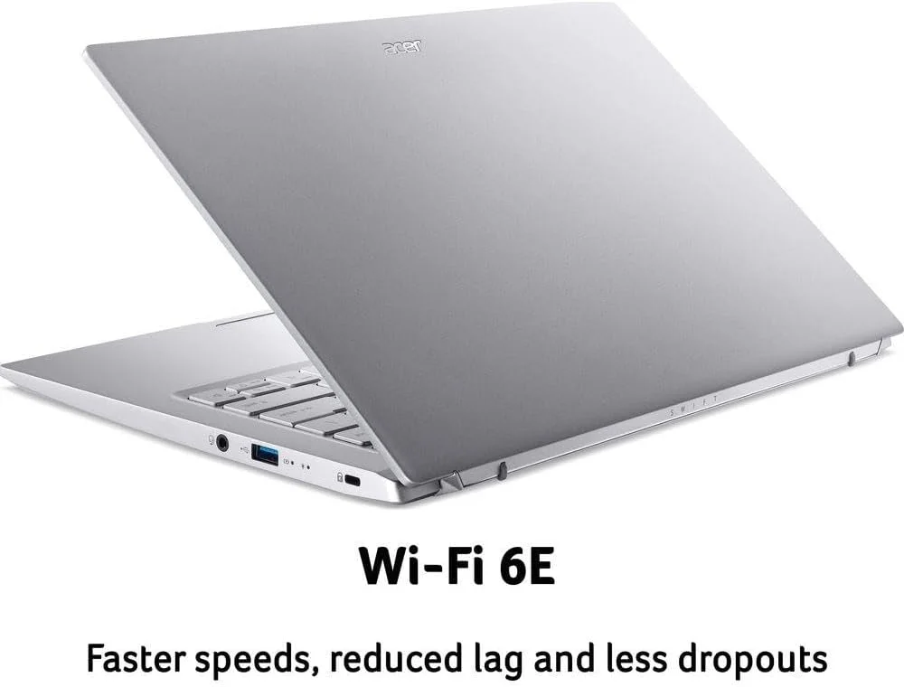 لپ تاپ 14 اینچی Acer Swift 3 SF314-512 (پردازنده Intel Core i5-1240P، 8 گیگابایت رم، 512 گیگابایت SSD، صفحه نمایش Quad HD، ویندوز 11، نقره ای (بازسازی شده))