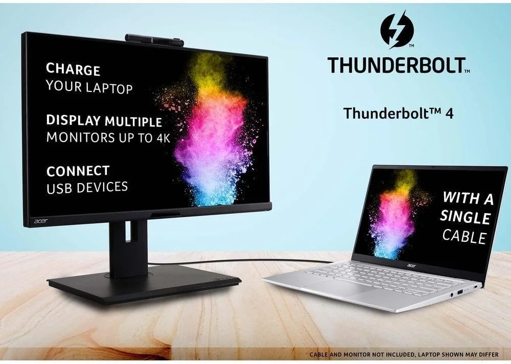 لپ تاپ 14 اینچی Acer Swift 3 SF314-512 (پردازنده Intel Core i5-1240P، 8 گیگابایت رم، 512 گیگابایت SSD، صفحه نمایش Quad HD، ویندوز 11، نقره ای (بازسازی شده))