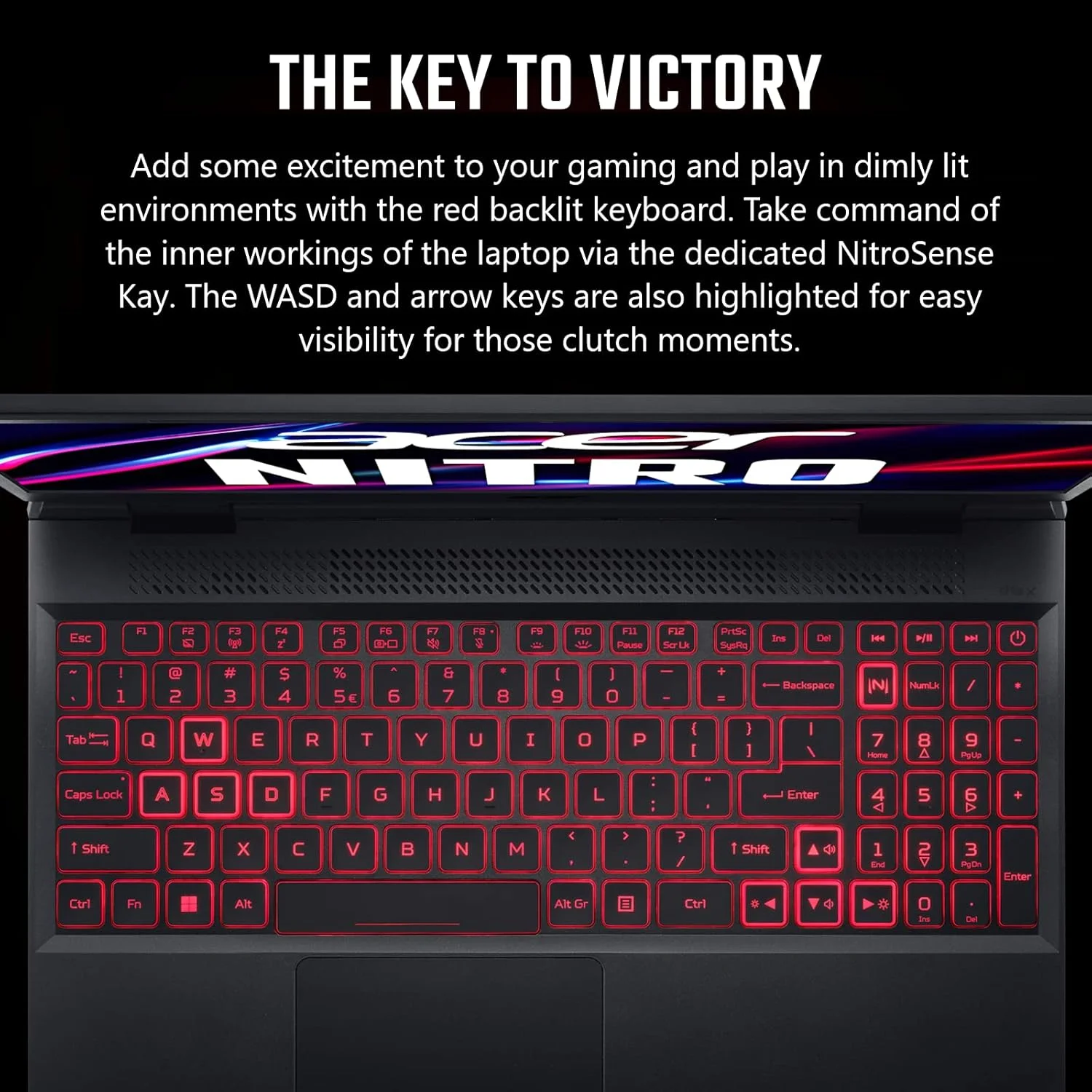 لپ تاپ گیمینگ Acer Nitro 5 نسل دوازدهم Intel Core i5-12500H / 16 گیگابایت رم / 512 گیگابایت SSD / 4 گیگابایت NVIDIA GeForce RTX 3050 Ti GPU / صفحه نمایش 15.6 اینچی FHD 144Hz IPS / ویندوز 11 هوم / مشکی آبسیدین / کیبورد انگلیسی لپ تاپ گیمینگ Acer Nitro 5 نسل دوازدهم Intel Core i5-12500H / 16 گیگابایت رم / 512 گیگابایت SSD / 4 گیگابایت NVIDIA GeForce RTX 3050 Ti GPU / صفحه نمایش 15.6 اینچی FHD 144Hz IPS / ویندوز 11 هوم / مشکی آبسیدین / کیبورد انگلیسی