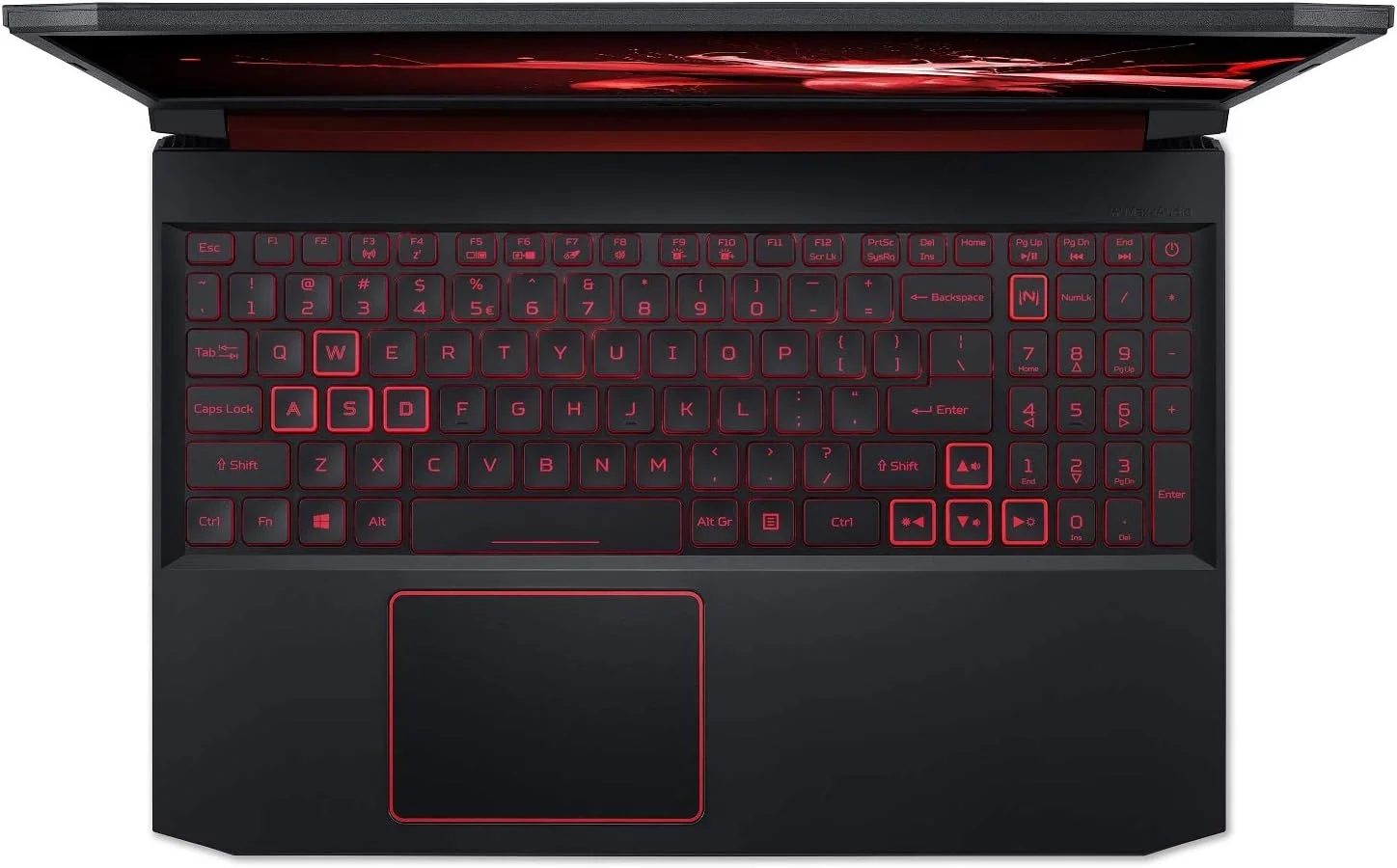 لپ تاپ گیمینگ Acer Nitro 5، نسل نهم پردازنده Intel Core i5-9300H، کارت گرافیک NVIDIA GeForce GTX 1650، صفحه نمایش 15.6 اینچی Full HD IPS، رم 8 گیگابایتی DDR4، حافظه SSD NVMe 256 گیگابایتی، Wi-Fi 6، کیبورد با نور پس زمینه، دارای Alexa داخلی، AN515-54-5812 لپ تاپ گیمینگ Acer Nitro 5، نسل نهم پردازنده Intel Core i5-9300H، کارت گرافیک NVIDIA GeForce GTX 1650، صفحه نمایش 15.6 اینچی Full HD IPS، رم 8 گیگابایتی DDR4، حافظه SSD NVMe 256 گیگابایتی، Wi-Fi 6، کیبورد با نور پس زمینه، دارای Alexa داخلی، AN515-54-5812