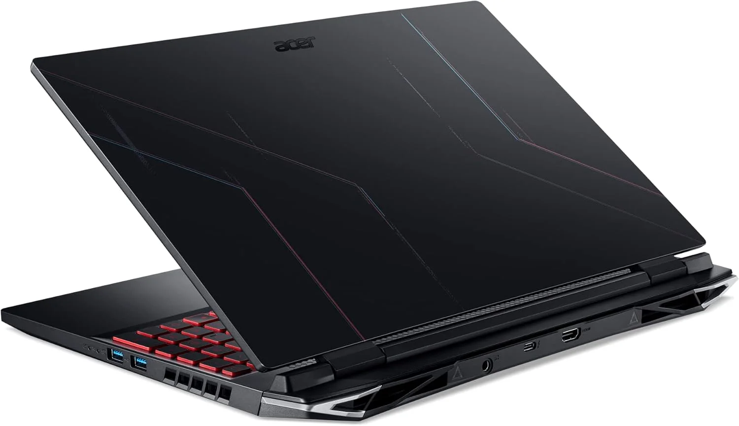 لپ تاپ گیمینگ Acer Nitro 5 نسل دوازدهم Intel Core i5-12500H / 16 گیگابایت رم / 512 گیگابایت SSD / 4 گیگابایت NVIDIA GeForce RTX 3050 Ti GPU / صفحه نمایش 15.6 اینچی FHD 144Hz IPS / ویندوز 11 هوم / مشکی آبسیدین / کیبورد انگلیسی لپ تاپ گیمینگ Acer Nitro 5 نسل دوازدهم Intel Core i5-12500H / 16 گیگابایت رم / 512 گیگابایت SSD / 4 گیگابایت NVIDIA GeForce RTX 3050 Ti GPU / صفحه نمایش 15.6 اینچی FHD 144Hz IPS / ویندوز 11 هوم / مشکی آبسیدین / کیبورد انگلیسی