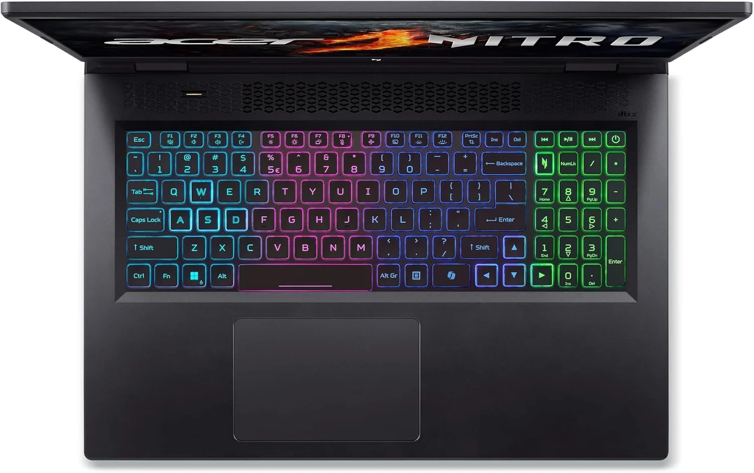 لپ تاپ گیمینگ Acer Nitro 17 | پردازنده شش هسته ای AMD Ryzen 5 8645HS با قابلیت هوش مصنوعی | کارت گرافیک NVIDIA GeForce RTX 4050 | صفحه نمایش 17.3 اینچی FHD IPS 165Hz | 16 گیگابایت DDR5 | 512 گیگابایت SSD | Wi-Fi 6E | AN17-42-R61S