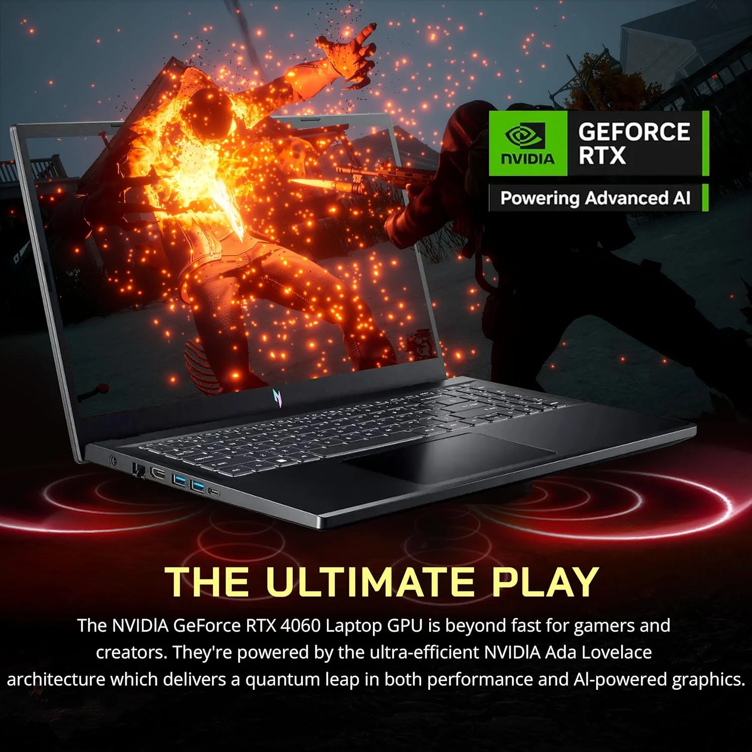لپ تاپ گیمینگ Acer Nitro V 15 با صفحه نمایش 15.6 اینچی FHD IPS 144Hz، پردازنده Intel i9-13900H، رم 32 گیگابایتی DDR5، حافظه SSD 1 ترابایتی، کارت گرافیک GeForce RTX 4060 8GB GDDR6، کیبورد با نور پس زمینه، Wi-Fi 6، ویندوز 11 پرو، مشکی، به همراه داک استیشن 256 گیگابایتی لپ تاپ گیمینگ Acer Nitro V 15 با صفحه نمایش 15.6 اینچی FHD IPS 144Hz، پردازنده Intel i9-13900H، رم 32 گیگابایتی DDR5، حافظه SSD 1 ترابایتی، کارت گرافیک GeForce RTX 4060 8GB GDDR6، کیبورد با نور پس زمینه، Wi-Fi 6، ویندوز 11 پرو، مشکی، به همراه داک استیشن 256 گیگابایتی