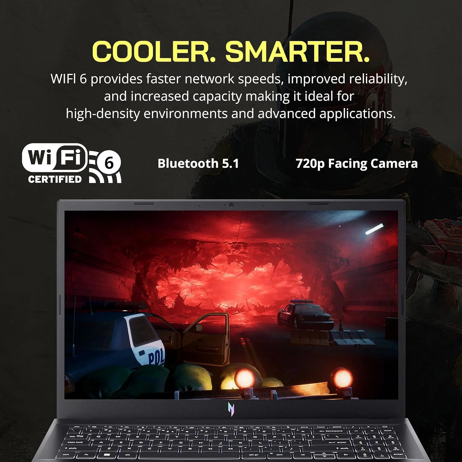 لپ تاپ گیمینگ Acer Nitro V 15 با صفحه نمایش 15.6 اینچی FHD IPS 144Hz، پردازنده Intel i9-13900H، رم 32 گیگابایتی DDR5، حافظه SSD 1 ترابایتی، کارت گرافیک GeForce RTX 4060 8GB GDDR6، کیبورد با نور پس زمینه، Wi-Fi 6، ویندوز 11 پرو، مشکی، به همراه داک استیشن 256 گیگابایتی لپ تاپ گیمینگ Acer Nitro V 15 با صفحه نمایش 15.6 اینچی FHD IPS 144Hz، پردازنده Intel i9-13900H، رم 32 گیگابایتی DDR5، حافظه SSD 1 ترابایتی، کارت گرافیک GeForce RTX 4060 8GB GDDR6، کیبورد با نور پس زمینه، Wi-Fi 6، ویندوز 11 پرو، مشکی، به همراه داک استیشن 256 گیگابایتی
