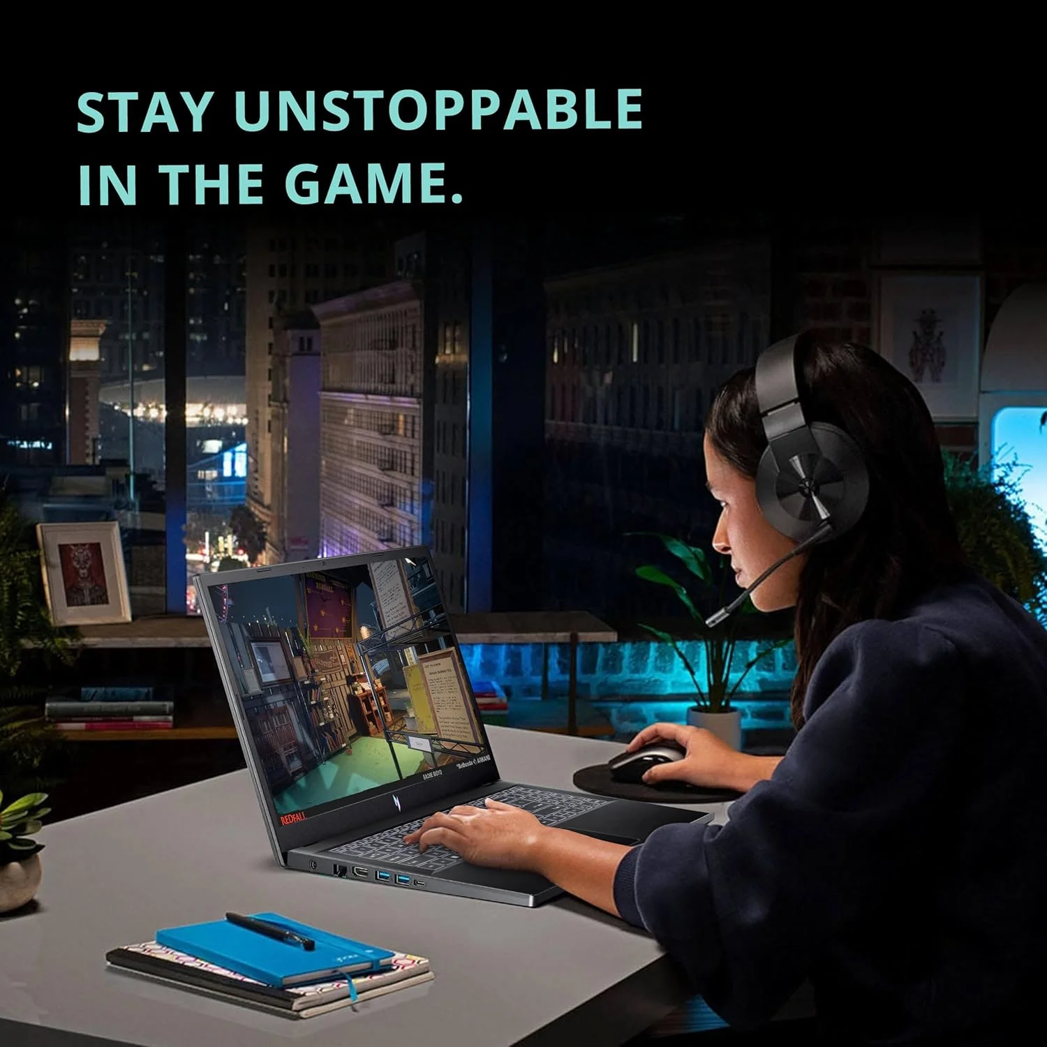 لپ تاپ گیمینگ Acer Nitro V 15 با صفحه نمایش 15.6 اینچی FHD IPS 144Hz، پردازنده Intel i9-13900H، رم 32 گیگابایتی DDR5، حافظه SSD 1 ترابایتی، کارت گرافیک GeForce RTX 4060 8GB GDDR6، کیبورد با نور پس زمینه، Wi-Fi 6، ویندوز 11 پرو، مشکی، به همراه داک استیشن 256 گیگابایتی لپ تاپ گیمینگ Acer Nitro V 15 با صفحه نمایش 15.6 اینچی FHD IPS 144Hz، پردازنده Intel i9-13900H، رم 32 گیگابایتی DDR5، حافظه SSD 1 ترابایتی، کارت گرافیک GeForce RTX 4060 8GB GDDR6، کیبورد با نور پس زمینه، Wi-Fi 6، ویندوز 11 پرو، مشکی، به همراه داک استیشن 256 گیگابایتی