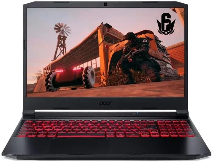 لپ تاپ گیمینگ ایسر Nitro 5 | پردازنده Intel Core i5-11400H | کارت گرافیک NVIDIA GeForce RTX 3050 Ti | صفحه نمایش 15.6 اینچی FHD 144Hz IPS | رم 16 گیگابایت DDR4 | حافظه SSD 1 ترابایت | Wi-Fi 6 | کیبورد با نور پس زمینه، مشکی