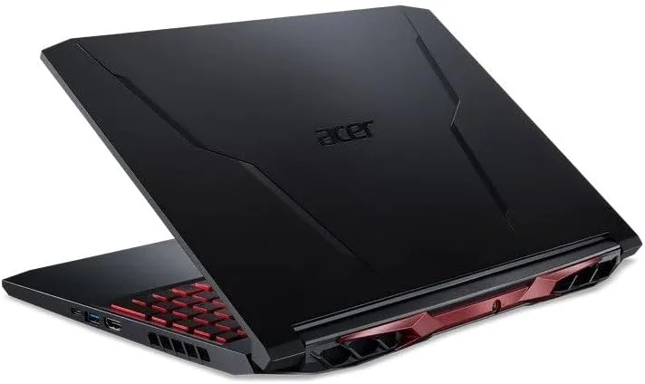 لپ تاپ گیمینگ ایسر Nitro 5 | پردازنده Intel Core i5-11400H | کارت گرافیک NVIDIA GeForce RTX 3050 Ti | صفحه نمایش 15.6 اینچی FHD 144Hz IPS | رم 16 گیگابایت DDR4 | حافظه SSD 1 ترابایت | Wi-Fi 6 | کیبورد با نور پس زمینه، مشکی