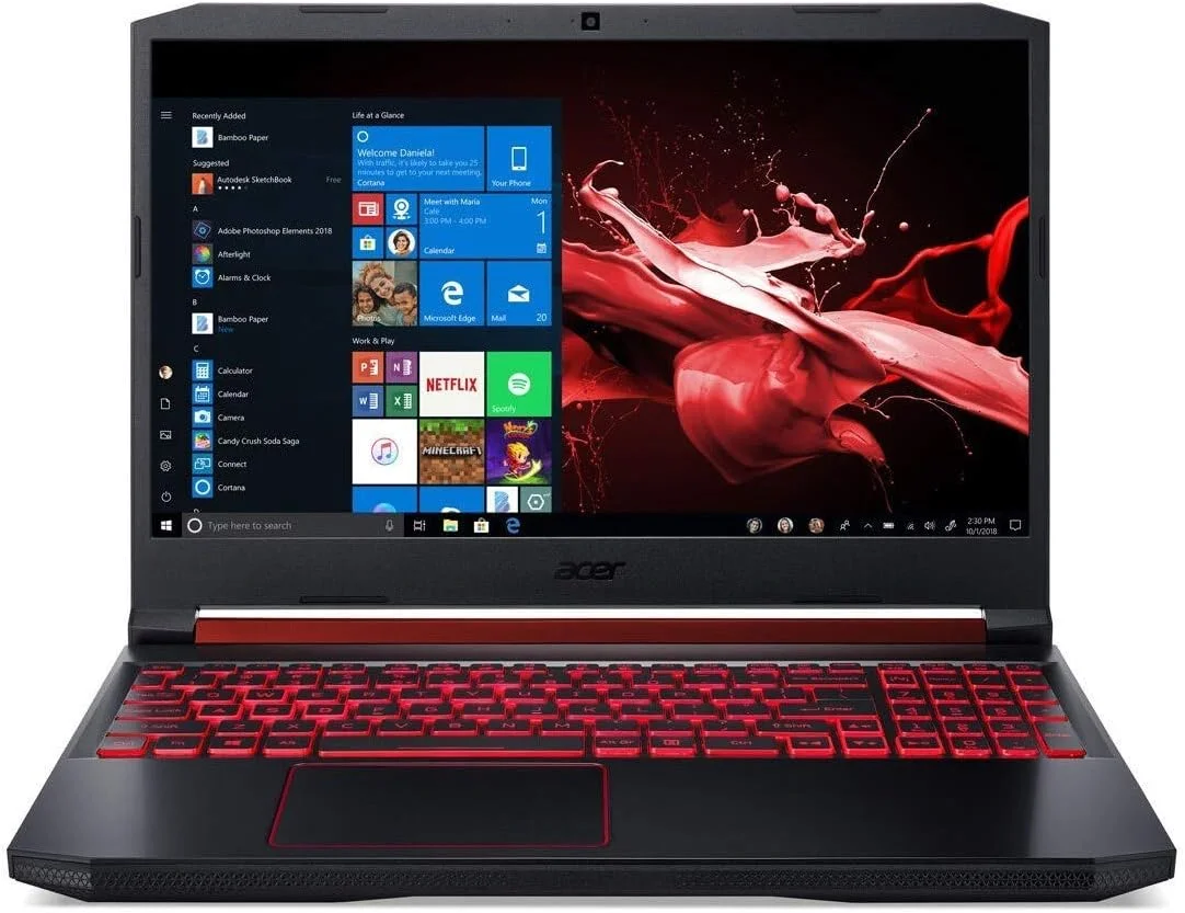 لپ تاپ ایسر Nitro 5-17.3 اینچ Intel i5-9300H 2.4GHz رم 8GB SSD 512GB ویندوز 10 Home