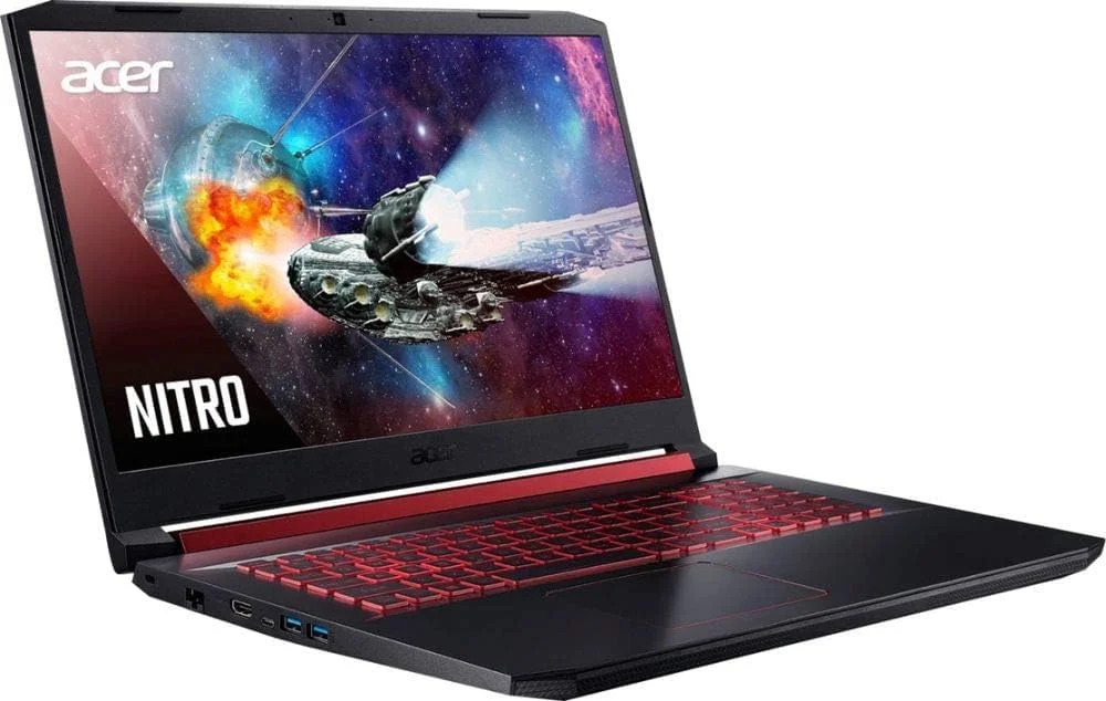 لپ تاپ ایسر Nitro 5-17.3 اینچ Intel i5-9300H 2.4GHz رم 8GB SSD 512GB ویندوز 10 Home