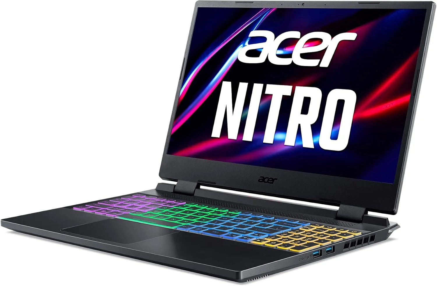 لپ تاپ گیمینگ Acer Nitro 5 AN515-46-R0EQ | پردازنده AMD Ryzen 7 6800H هشت هسته ای | کارت گرافیک NVIDIA GeForce RTX 3070 Ti | صفحه نمایش 15.6 اینچی QHD FreeSync 165Hz IPS | 32 گیگابایت DDR5 | 1 ترابایت SSD Gen 4 | Wi-Fi 6E | نور پس زمینه RGB لپ تاپ گیمینگ Acer Nitro 5 AN515-46-R0EQ | پردازنده AMD Ryzen 7 6800H هشت هسته ای | کارت گرافیک NVIDIA GeForce RTX 3070 Ti | صفحه نمایش 15.6 اینچی QHD FreeSync 165Hz IPS | 32 گیگابایت DDR5 | 1 ترابایت SSD Gen 4 | Wi-Fi 6E | نور پس زمینه RGB