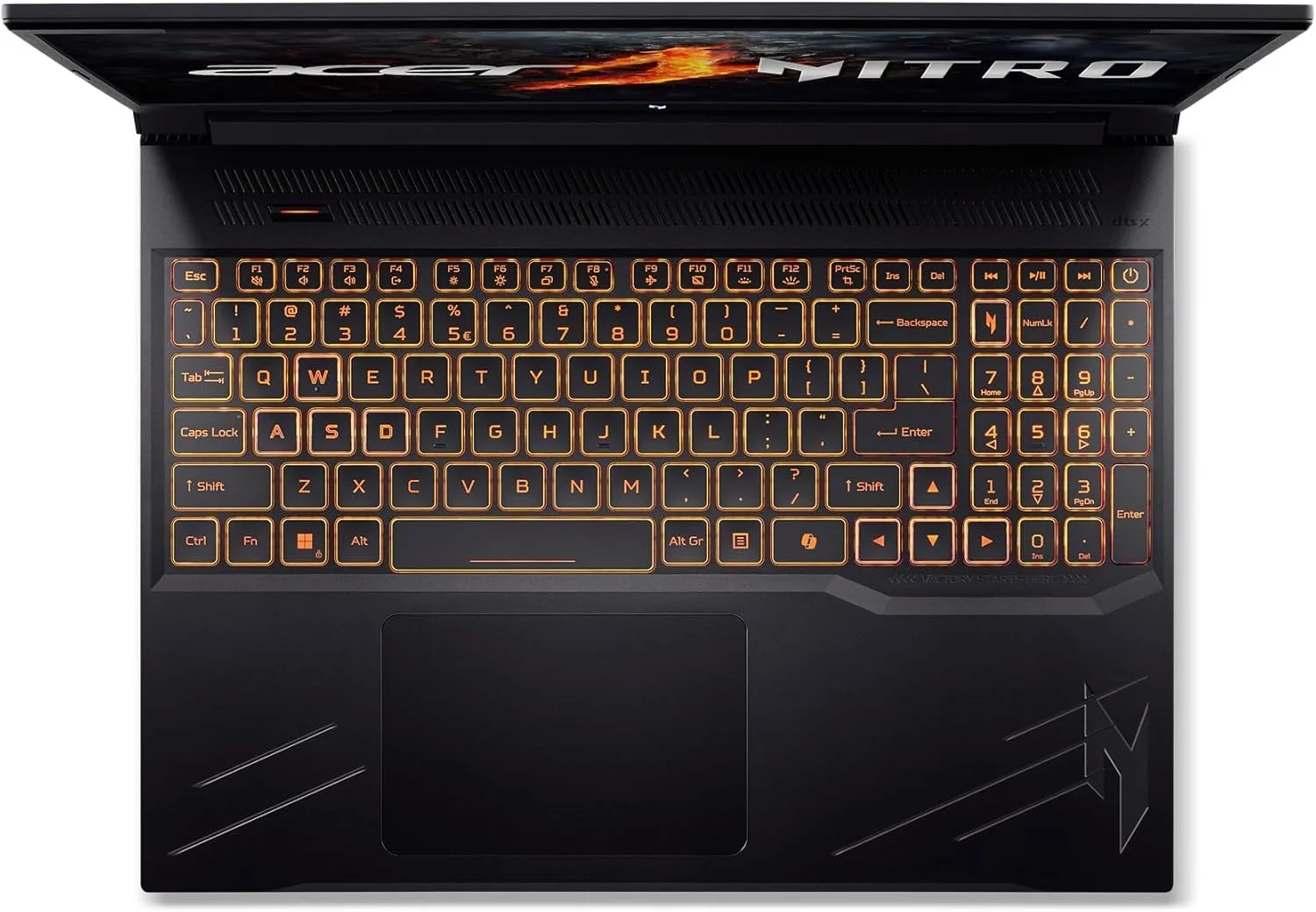 لپ تاپ گیمینگ ایسر Nitro V 16 | صفحه نمایش 16 اینچی WUXGA IPS 165Hz | پردازنده AMD Zen 4 8-Core Ryzen 7 8845HS (>i7-12700H) | رم 32 گیگابایت DDR5 حافظه 1 ترابایت SSD | کارت گرافیک GeForce RTX 4060 8GB | نور پس زمینه Win11Pro به همراه لوازم جانبی DLCA
