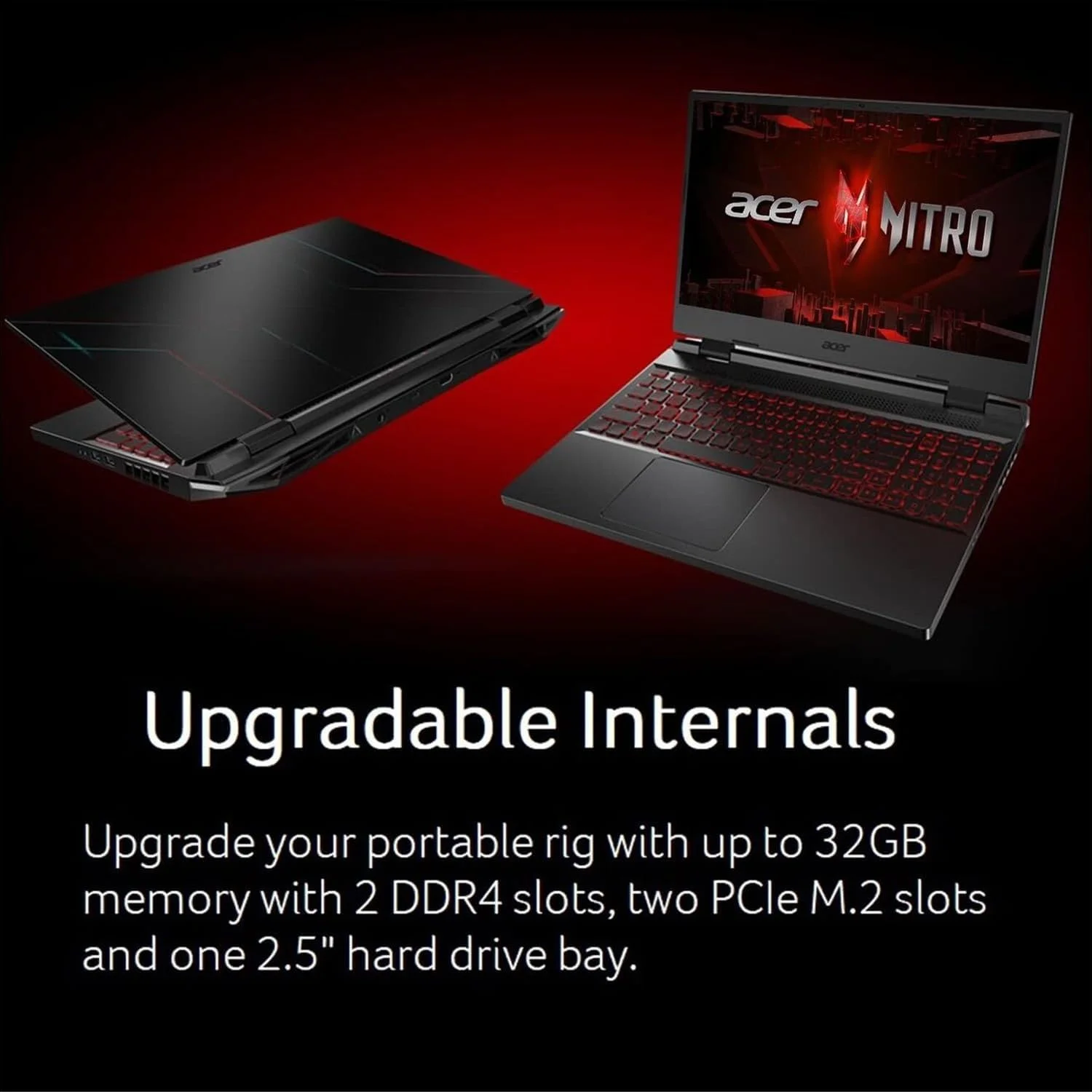 لپ تاپ گیمینگ ایسر Nitro 5، صفحه نمایش 15.6 اینچی FHD IPS 144 هرتز، نسل دوازدهم اینتل 12 هسته ای i5-12500H، GeForce RTX 3050، رم 64 گیگابایتی، SSD PCIe 2 ترابایتی، Thunderbolt 4، صفحه کلید با نور پس زمینه، WiFi6، کابل HDMI PDG، ویندوز 11 پرو لپ تاپ گیمینگ ایسر Nitro 5، صفحه نمایش 15.6 اینچی FHD IPS 144 هرتز، نسل دوازدهم اینتل 12 هسته ای i5-12500H، GeForce RTX 3050، رم 64 گیگابایتی، SSD PCIe 2 ترابایتی، Thunderbolt 4، صفحه کلید با نور پس زمینه، WiFi6، کابل HDMI PDG، ویندوز 11 پرو