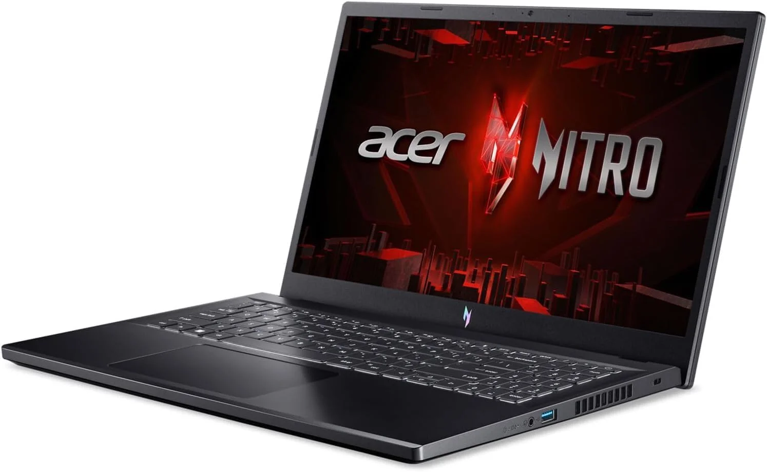 لپ تاپ گیمینگ Acer Nitro V 15 | صفحه نمایش 15.6 اینچی FHD IPS 144Hz | پردازنده 8 هسته ای Intel i5-13420H | رم 32 گیگابایت DDR5 حافظه 1 ترابایت SSD | کارت گرافیک GeForce RTX 4050 | کیبورد دارای نور پس زمینه USB-C Win11Pro به همراه لوازم جانبی DLCA لپ تاپ گیمینگ Acer Nitro V 15 | صفحه نمایش 15.6 اینچی FHD IPS 144Hz | پردازنده 8 هسته ای Intel i5-13420H | رم 32 گیگابایت DDR5 حافظه 1 ترابایت SSD | کارت گرافیک GeForce RTX 4050 | کیبورد دارای نور پس زمینه USB-C Win11Pro به همراه لوازم جانبی DLCA