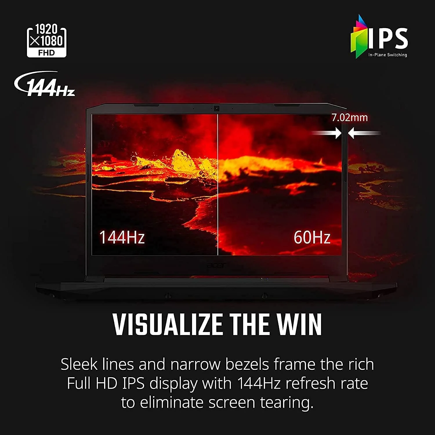 لپ تاپ گیمینگ ایسر نیترو 5، پردازنده Intel i5-10300H 4.5GHz، کارت گرافیک NVIDIA GeForce RTX 3050 4GB GDDR6، صفحه نمایش 15.6 اینچی FHD IPS 144Hz، Wi-Fi 6، Type-C، کیبورد با نور پس زمینه، ویندوز 10، همراه با لوازم جانبی (16 گیگابایت رم | 512 گیگابایت PCIe SSD) لپ تاپ گیمینگ ایسر نیترو 5، پردازنده Intel i5-10300H 4.5GHz، کارت گرافیک NVIDIA GeForce RTX 3050 4GB GDDR6، صفحه نمایش 15.6 اینچی FHD IPS 144Hz، Wi-Fi 6، Type-C، کیبورد با نور پس زمینه، ویندوز 10، همراه با لوازم جانبی (16 گیگابایت رم | 512 گیگابایت PCIe SSD)