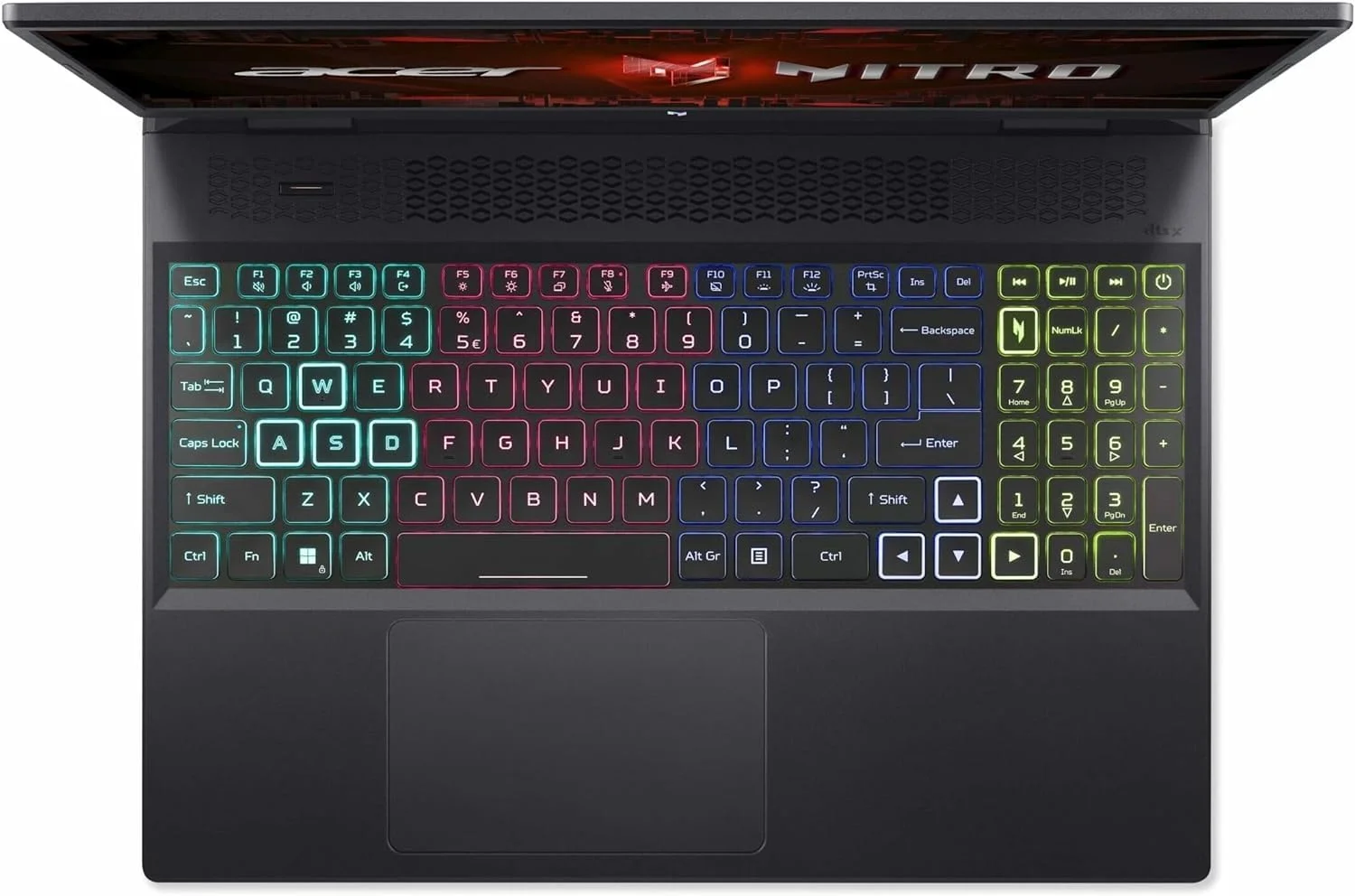 لپ تاپ گیمینگ 16 اینچی Acer Nitro با رزولوشن WUXGA و نرخ نوسازی 165 هرتز | پردازنده Intel Core i7-13620H | کارت گرافیک GeForce RTX 4050 | کیبورد با نور پس زمینه | 16 گیگابایت رم DDR5 | 1024 گیگابایت SSD | ویندوز 11 هوم | همراه با فلش مموری 64 گیگابایتی USB