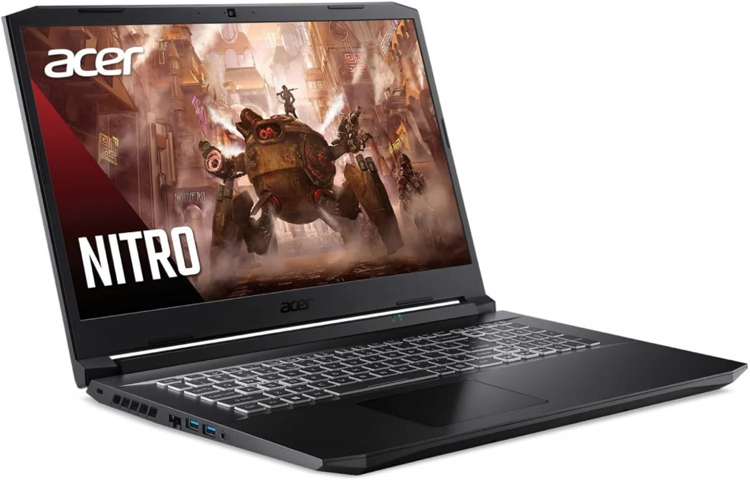 لپ تاپ گیمینگ ایسر Nitro 5 AN517-42 | AMD Ryzen 7 6800H | GeForce RTX 3070 | صفحه نمایش 17.3 اینچی FHD (1920 x 1080) 16:9 144Hz | رم 16 گیگابایتی DDR5 | SSD 1 ترابایتی | ویندوز 11 | کیبورد با نور پس زمینه RGB | مشکی | TWE لپ تاپ گیمینگ ایسر Nitro 5 AN517-42 | AMD Ryzen 7 6800H | GeForce RTX 3070 | صفحه نمایش 17.3 اینچی FHD (1920 x 1080) 16:9 144Hz | رم 16 گیگابایتی DDR5 | SSD 1 ترابایتی | ویندوز 11 | کیبورد با نور پس زمینه RGB | مشکی | TWE
