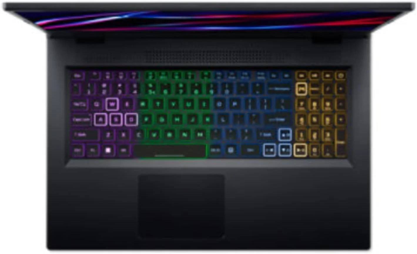 لپ تاپ ایسر Nitro 5 17 AN517-55 (2022) | صفحه نمایش 17.3 اینچی 1920x1080 FHD | پردازنده Core i5-12450H - هارد درایو 512 گیگابایتی SSD - رم 8 گیگابایتی - کارت گرافیک Nvidia GeForce RTX 3050 | 8 هسته @ 4.40 گیگاهرتز - 4 گیگابایت GDDR6 ویندوز 11 نسخه Home رنگ مشکی